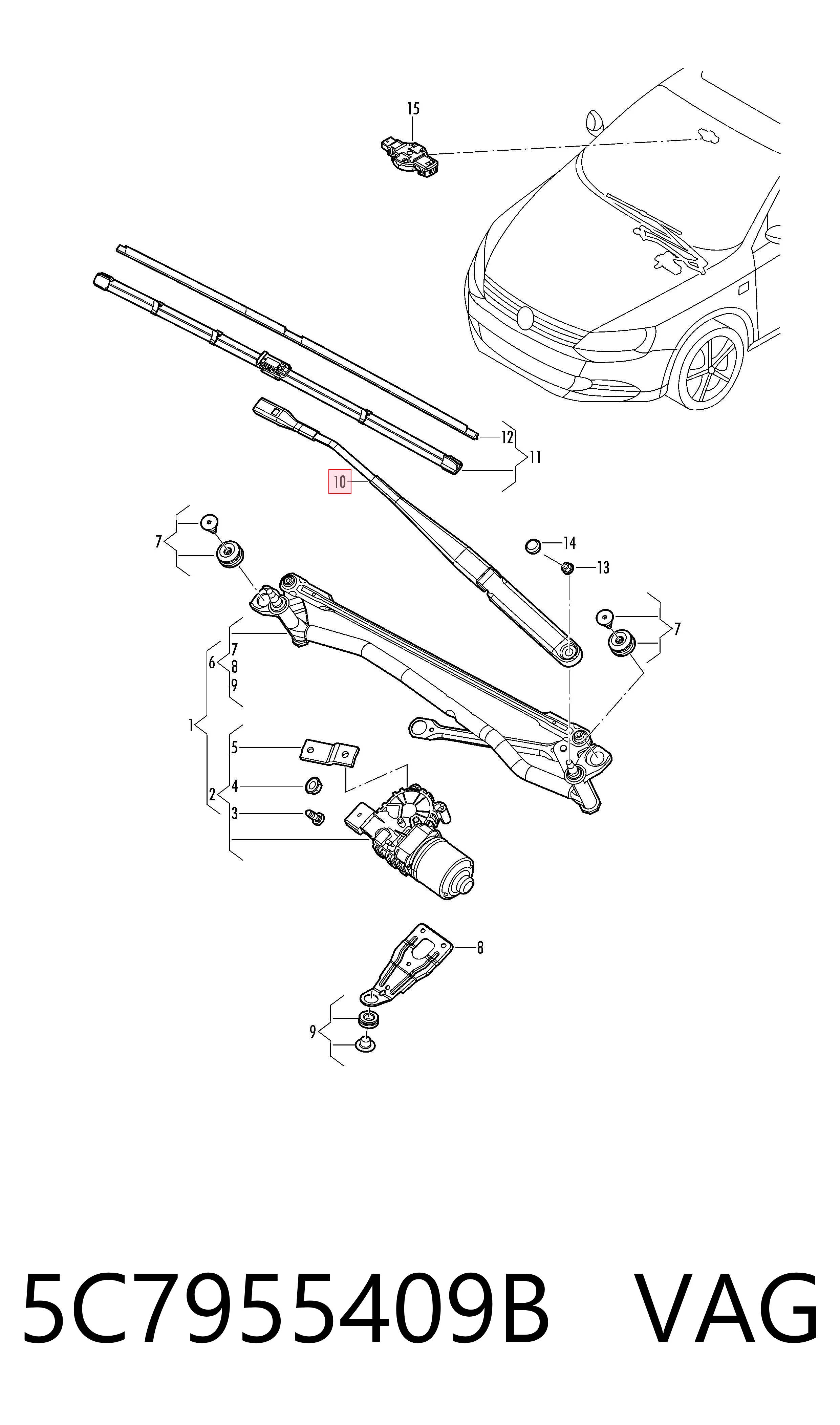 5C7955409B VAG