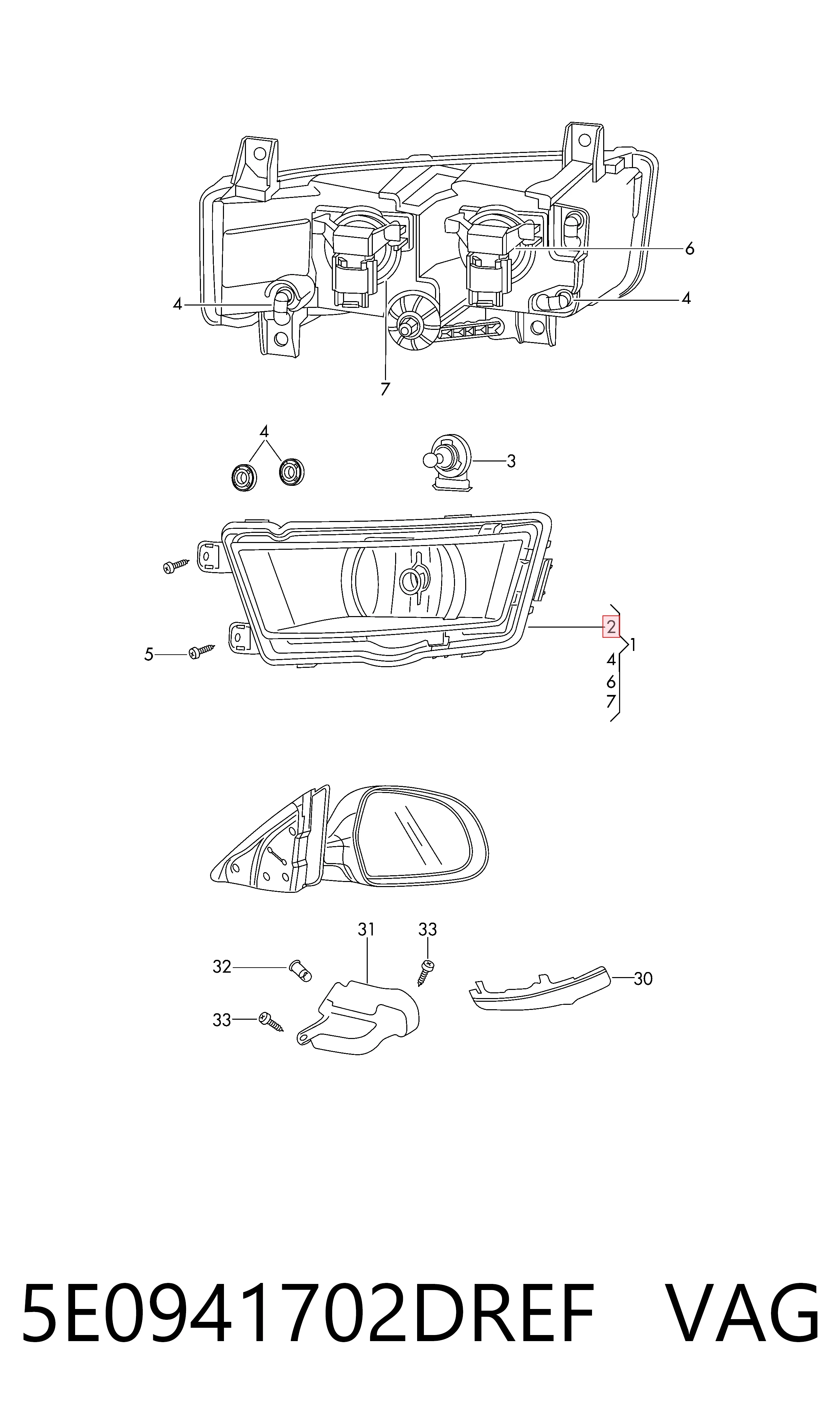 5E0941702DREF VAG