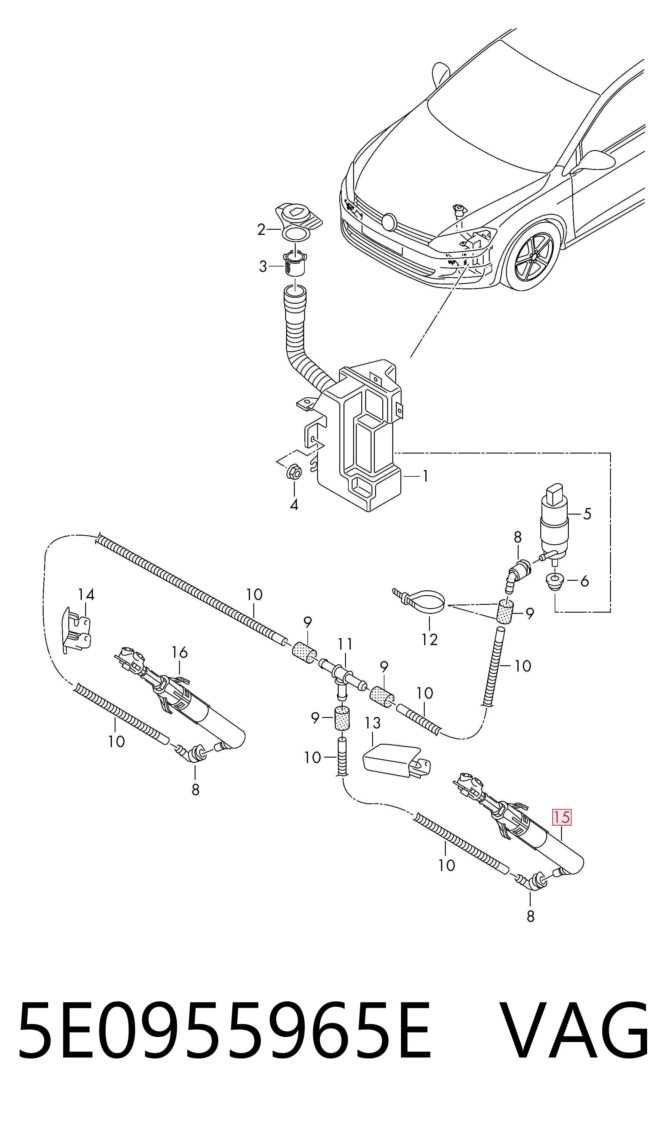 5E0955965E VAG 
