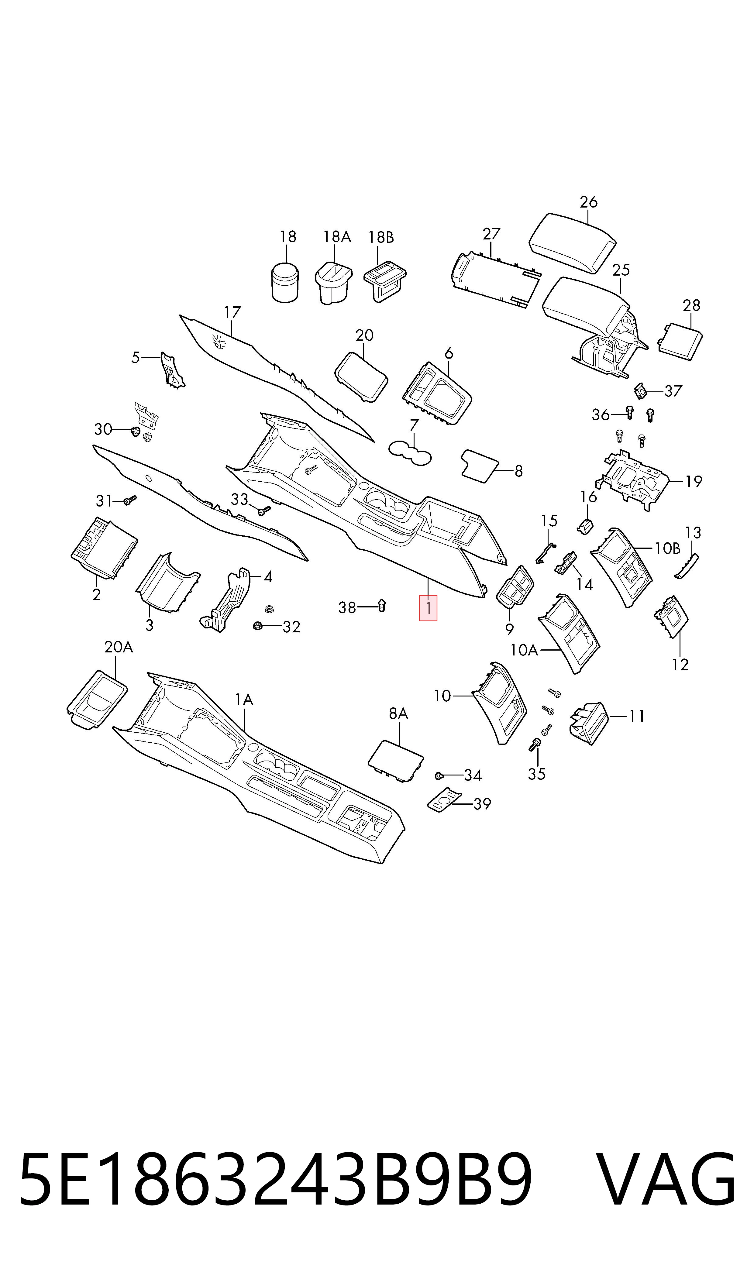 5E1863243B9B9 VAG