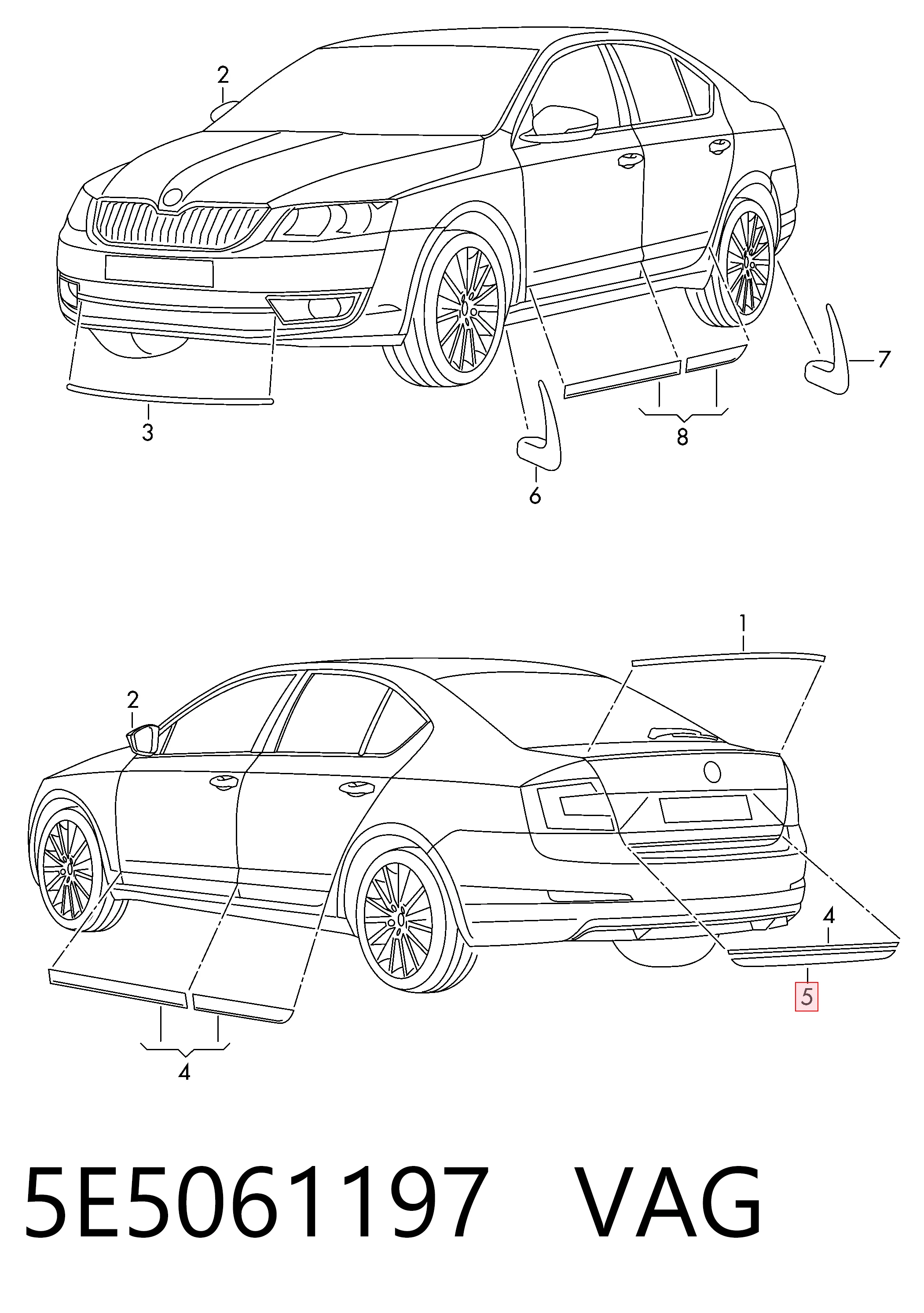 5E5061197 VAG