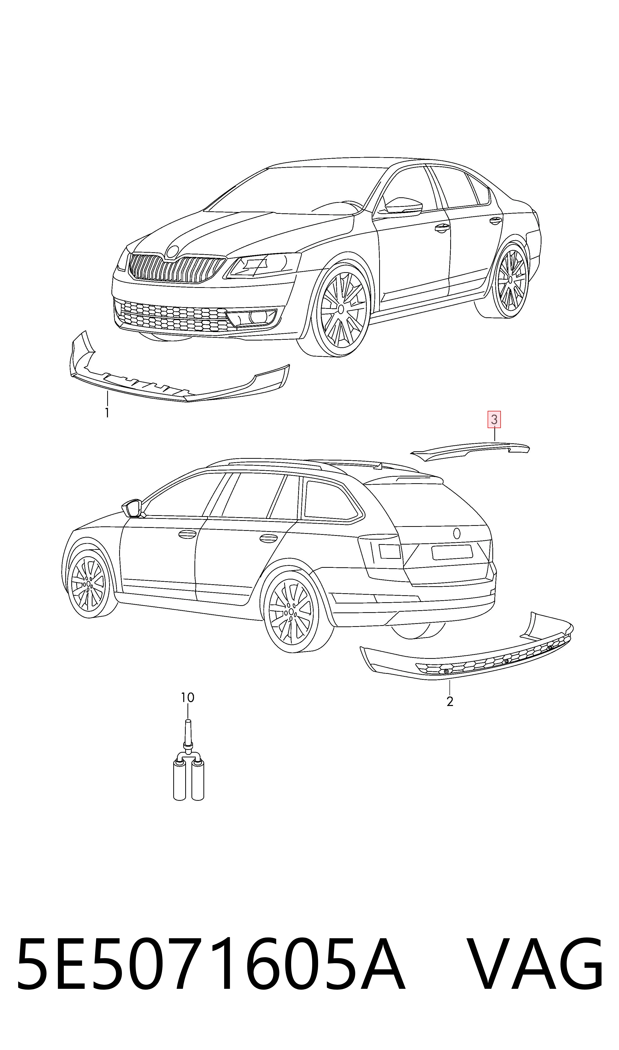 5E5071605A VAG 