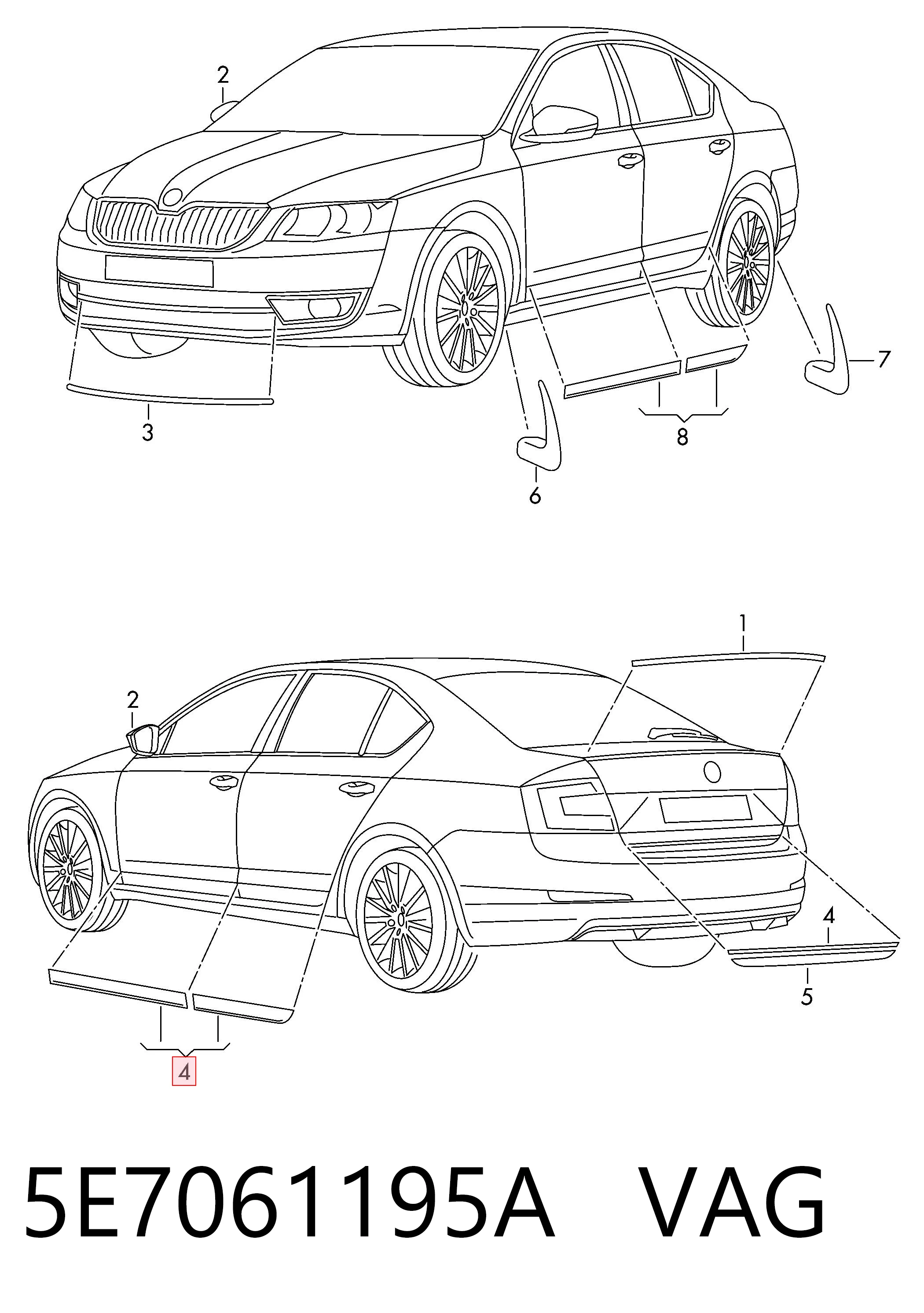 5E7061195A VAG 