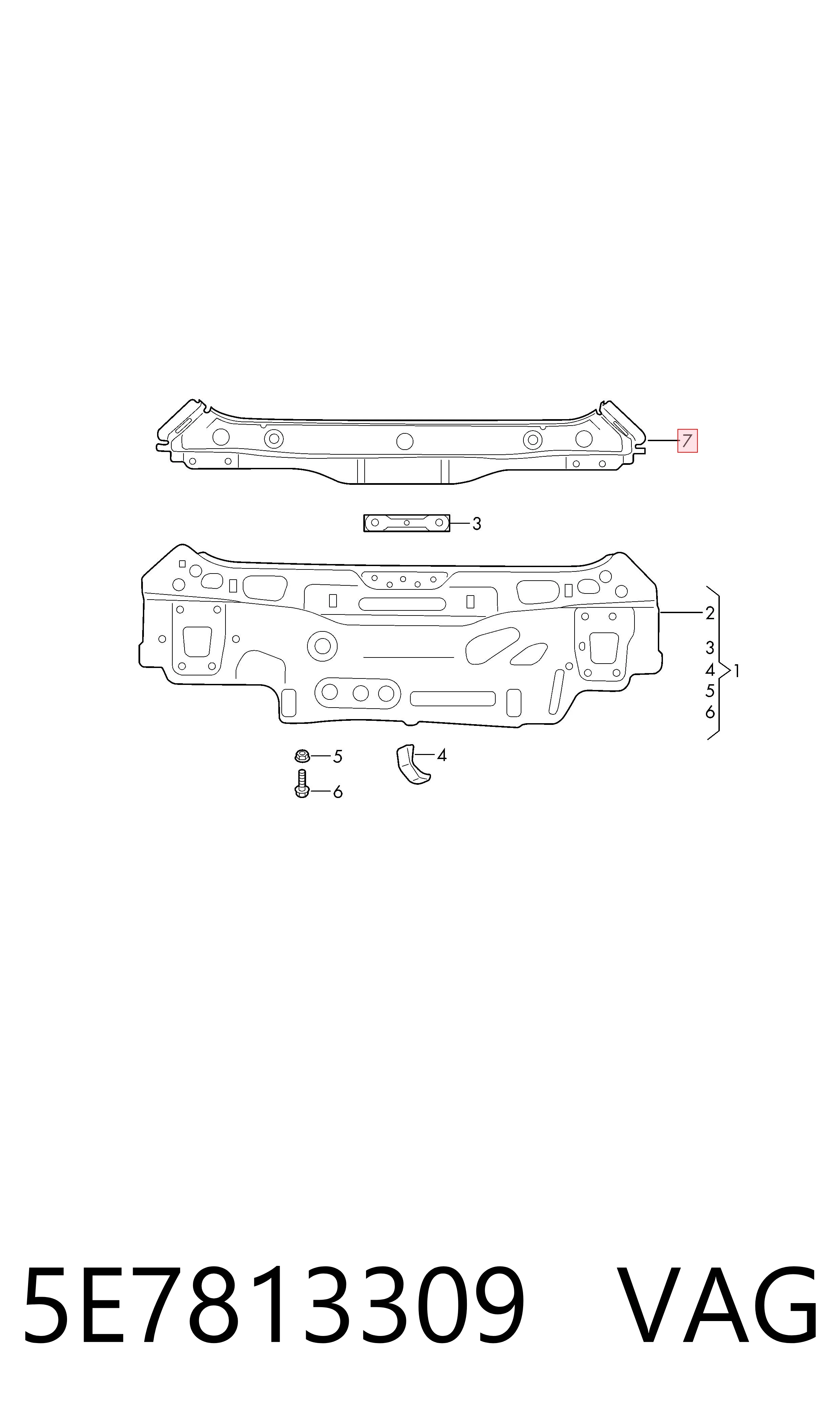5E7813309 VAG 