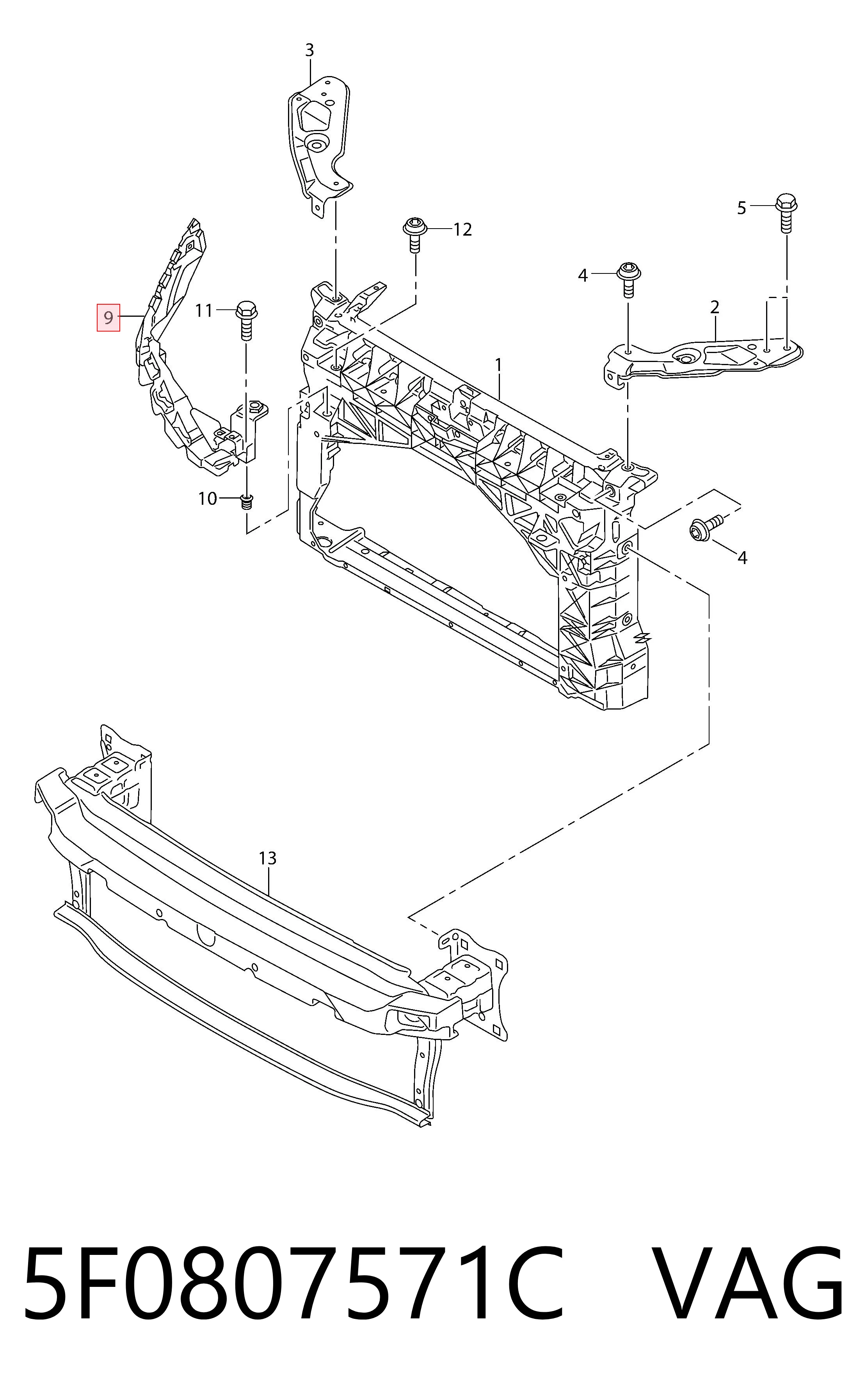5F0807571C VAG