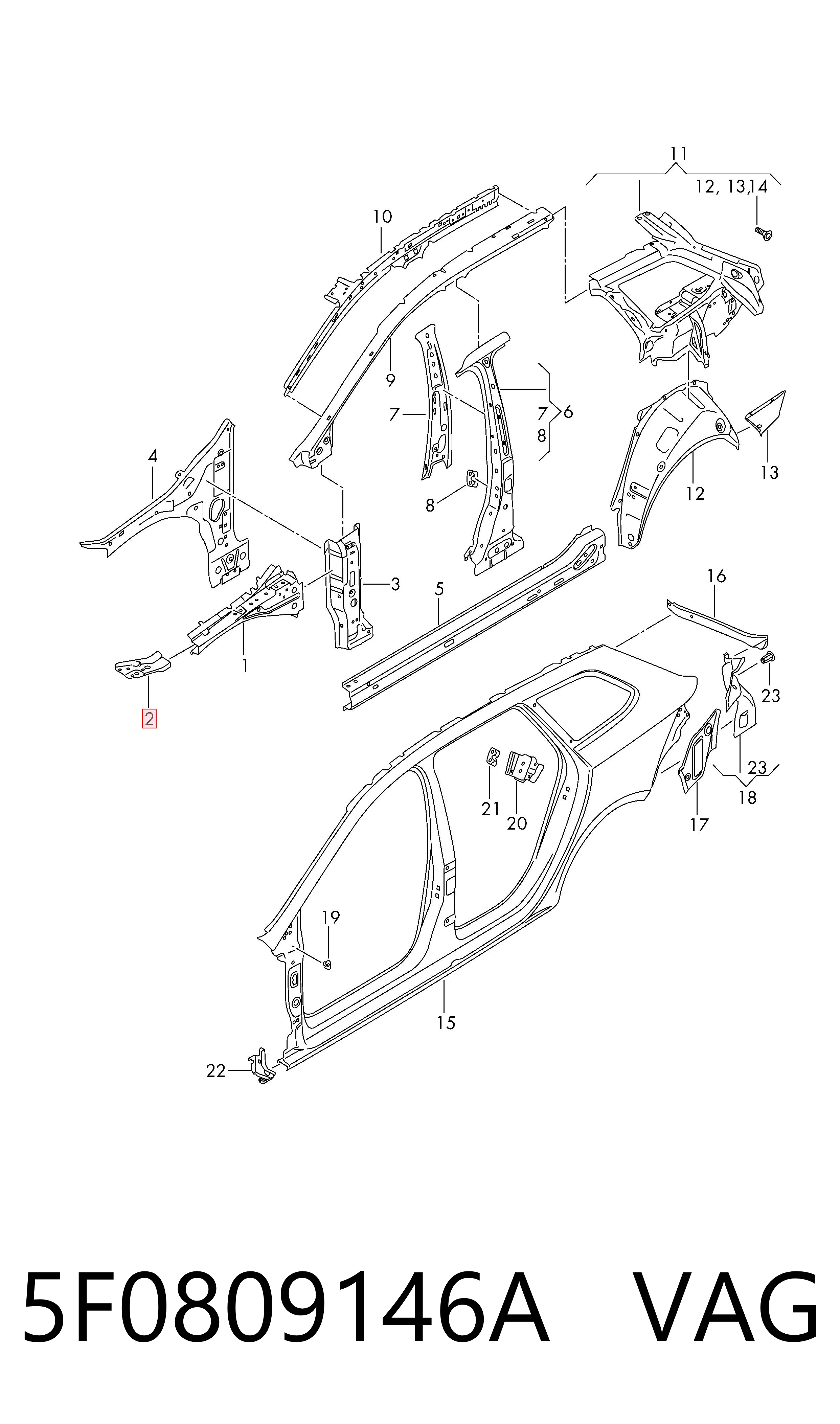 5F0809146A VAG