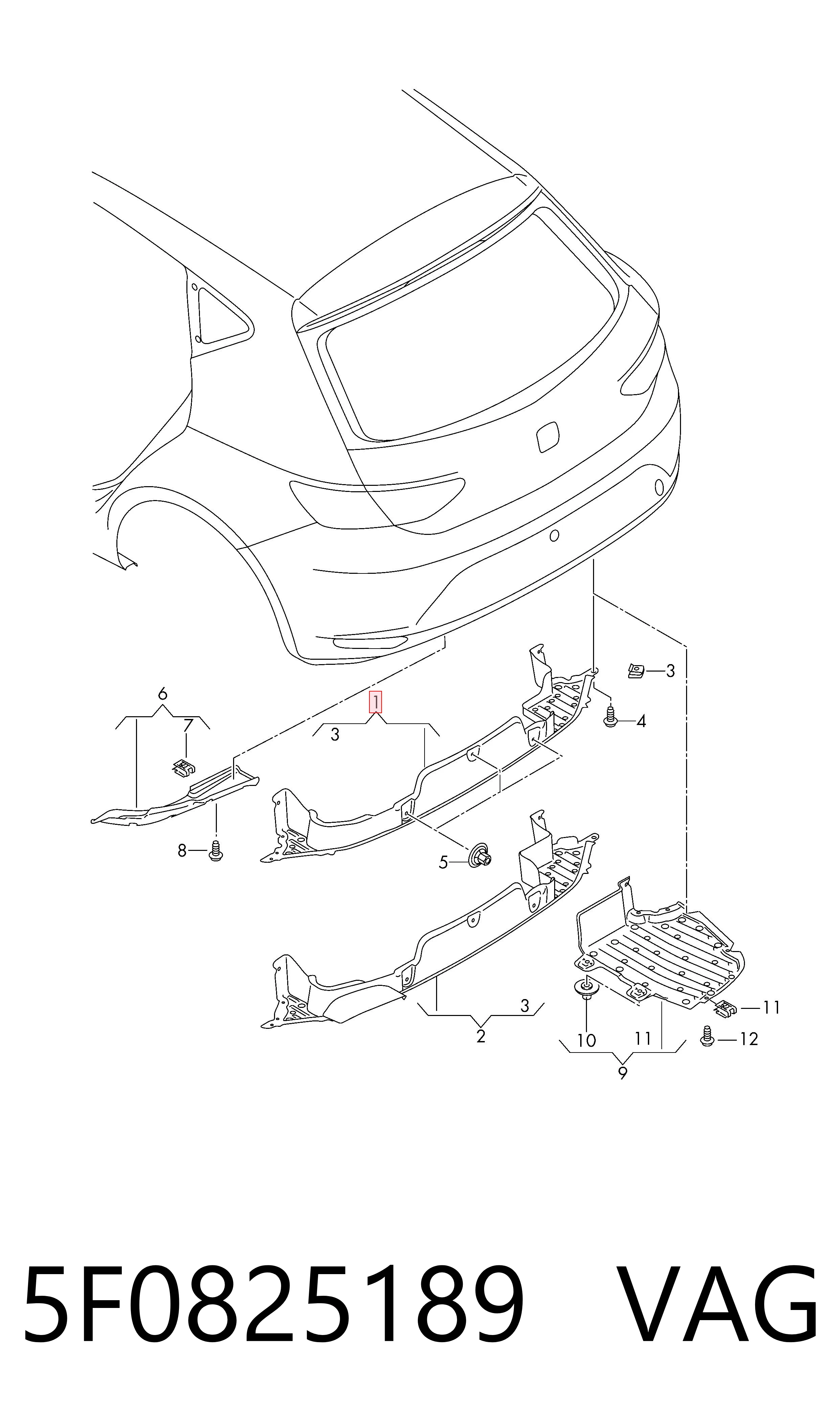 5F0825189 VAG