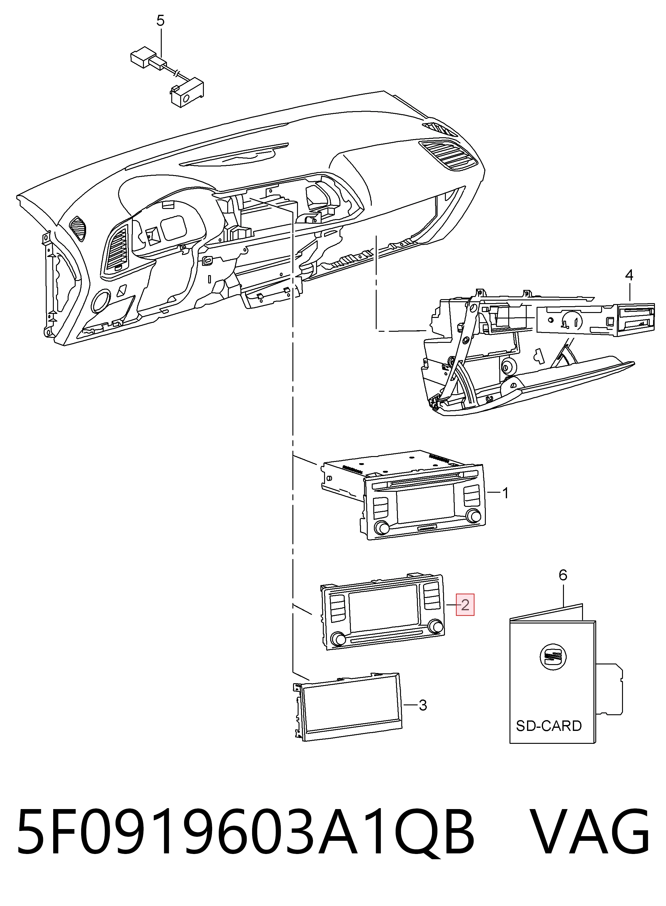 5F0919603A1QB VAG