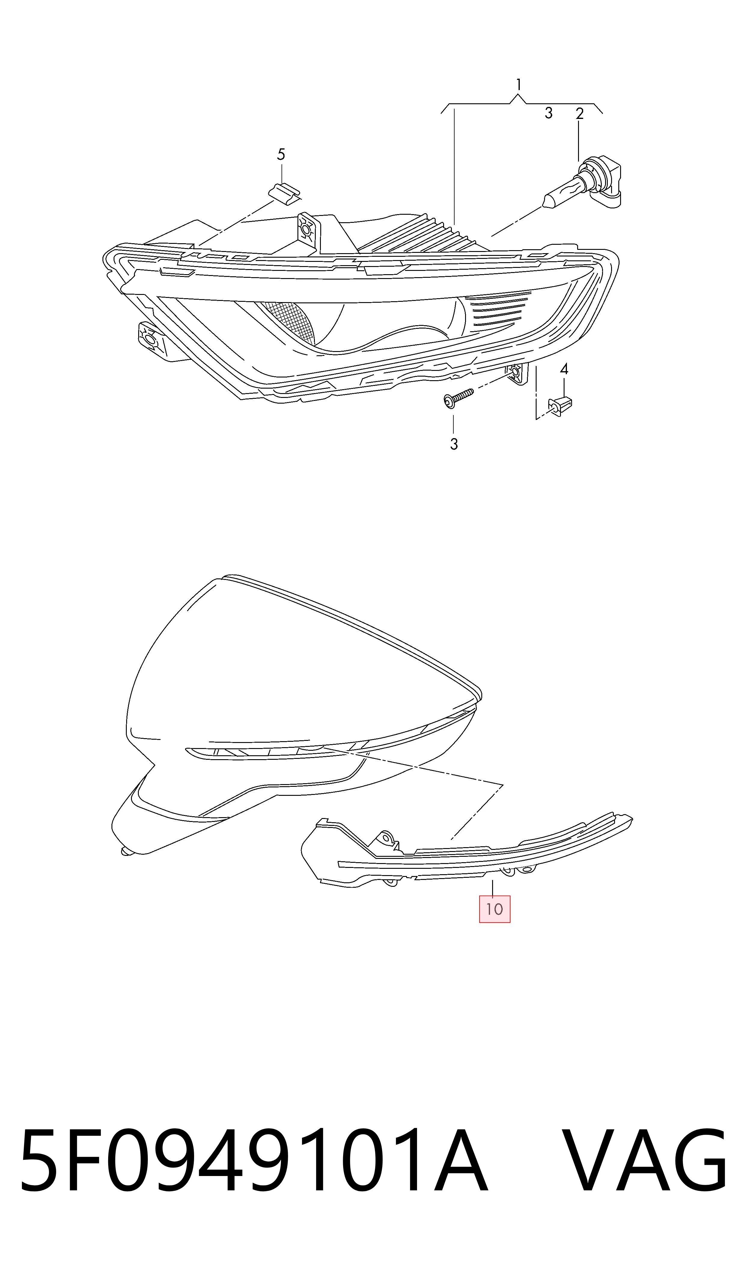 5F0949101A VAG