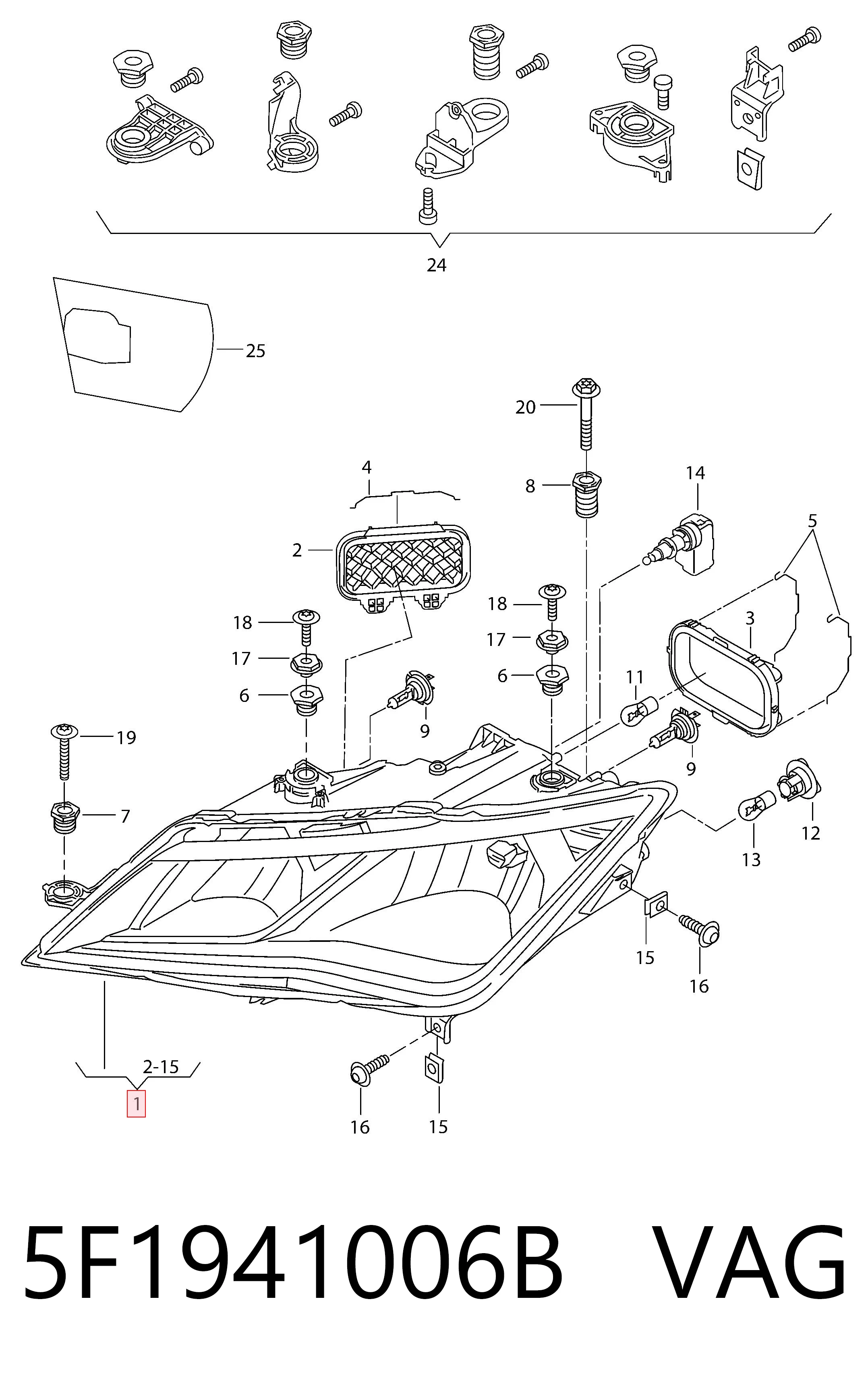Faro delantero derecho Seat Leon  hatchback comprar en España