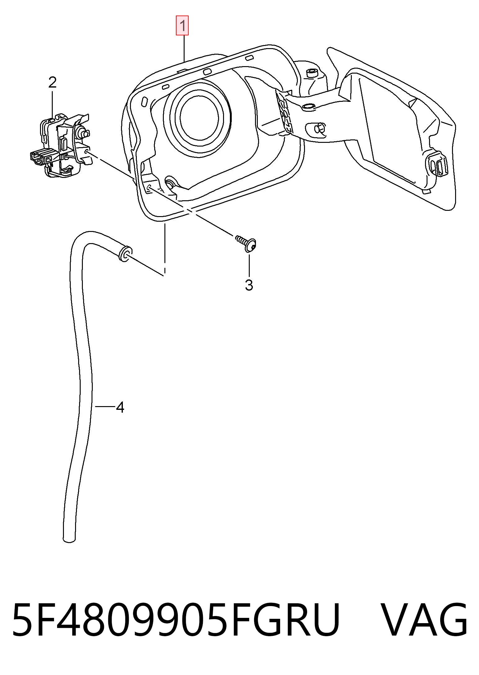 5F4809905FGRU VAG