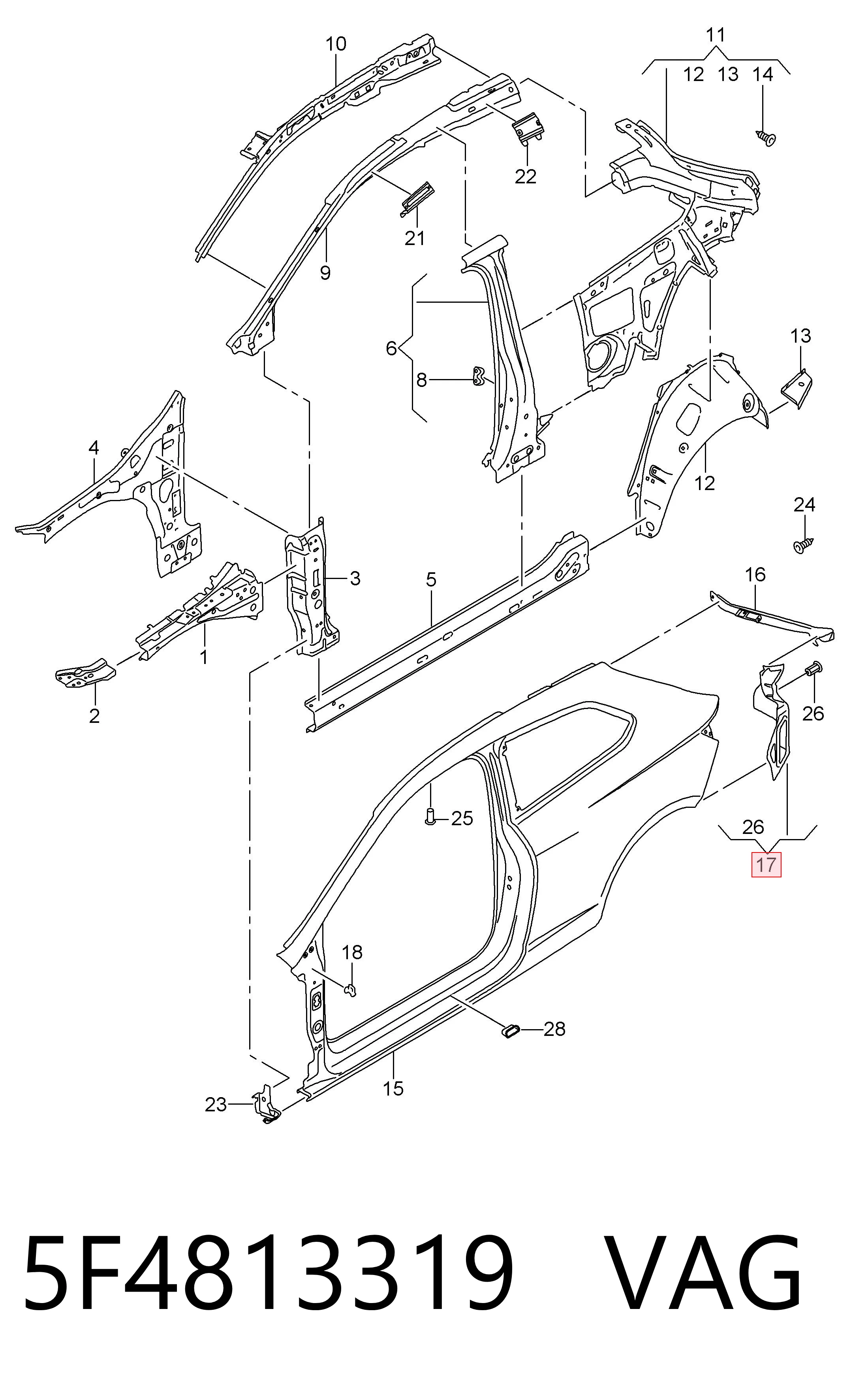5F4813319 VAG