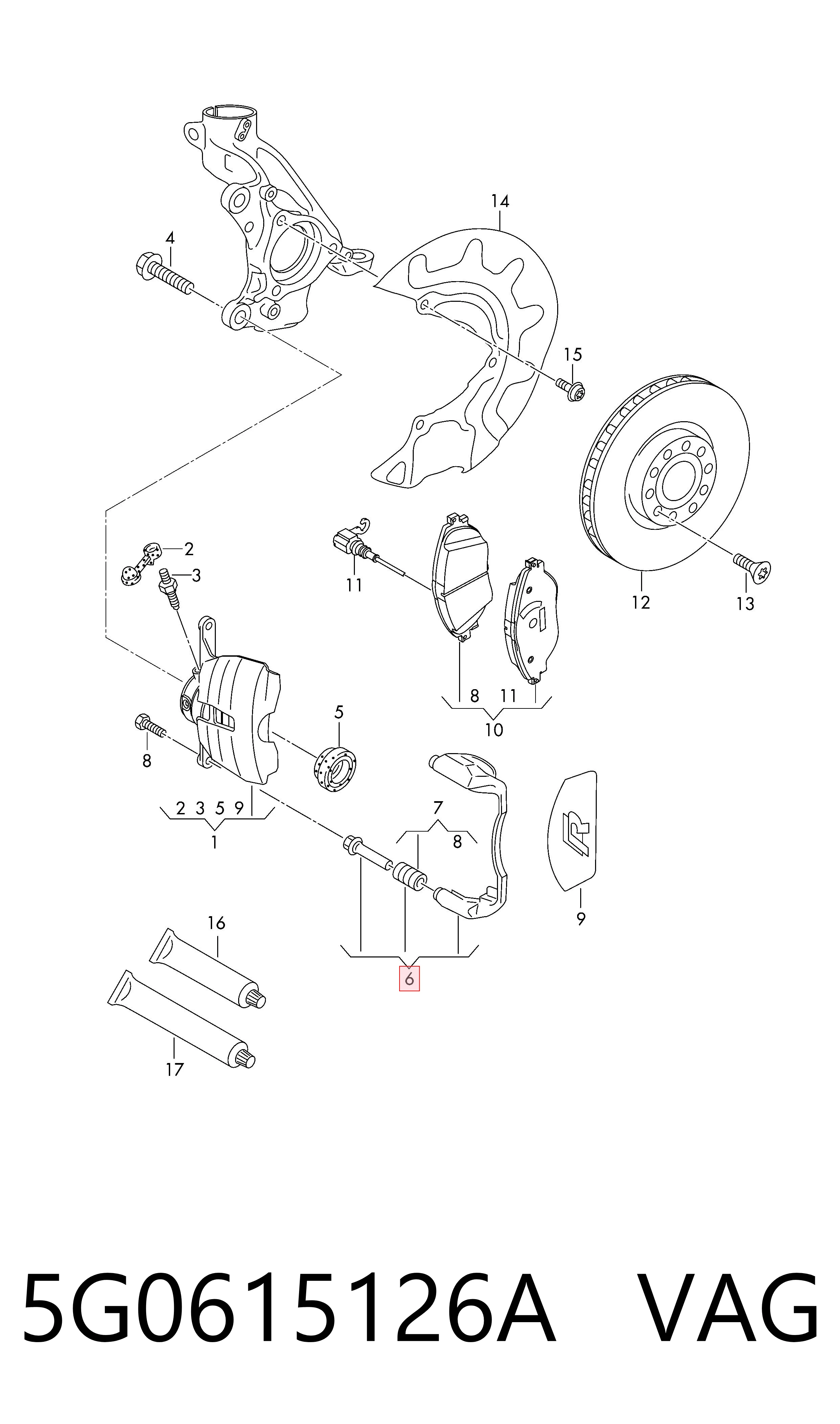 5G0615126A VAG