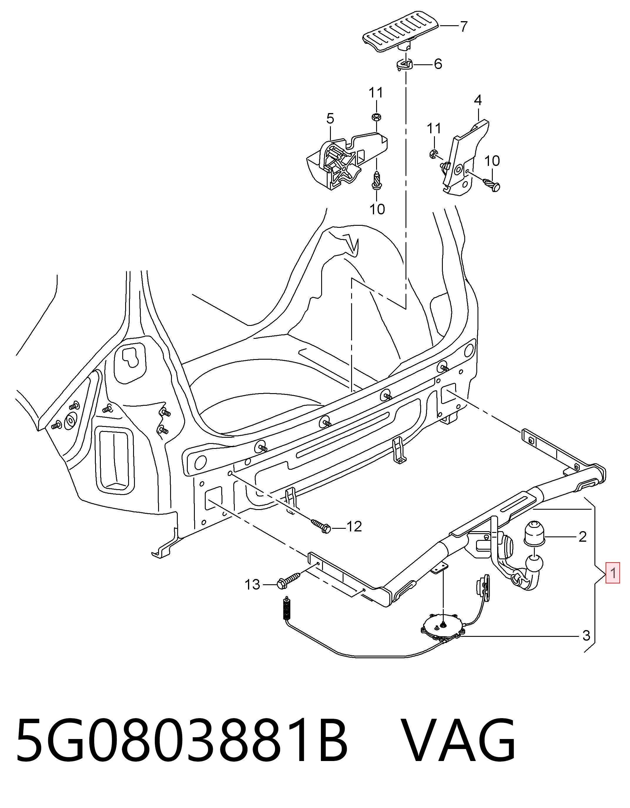 5G0803881B VAG