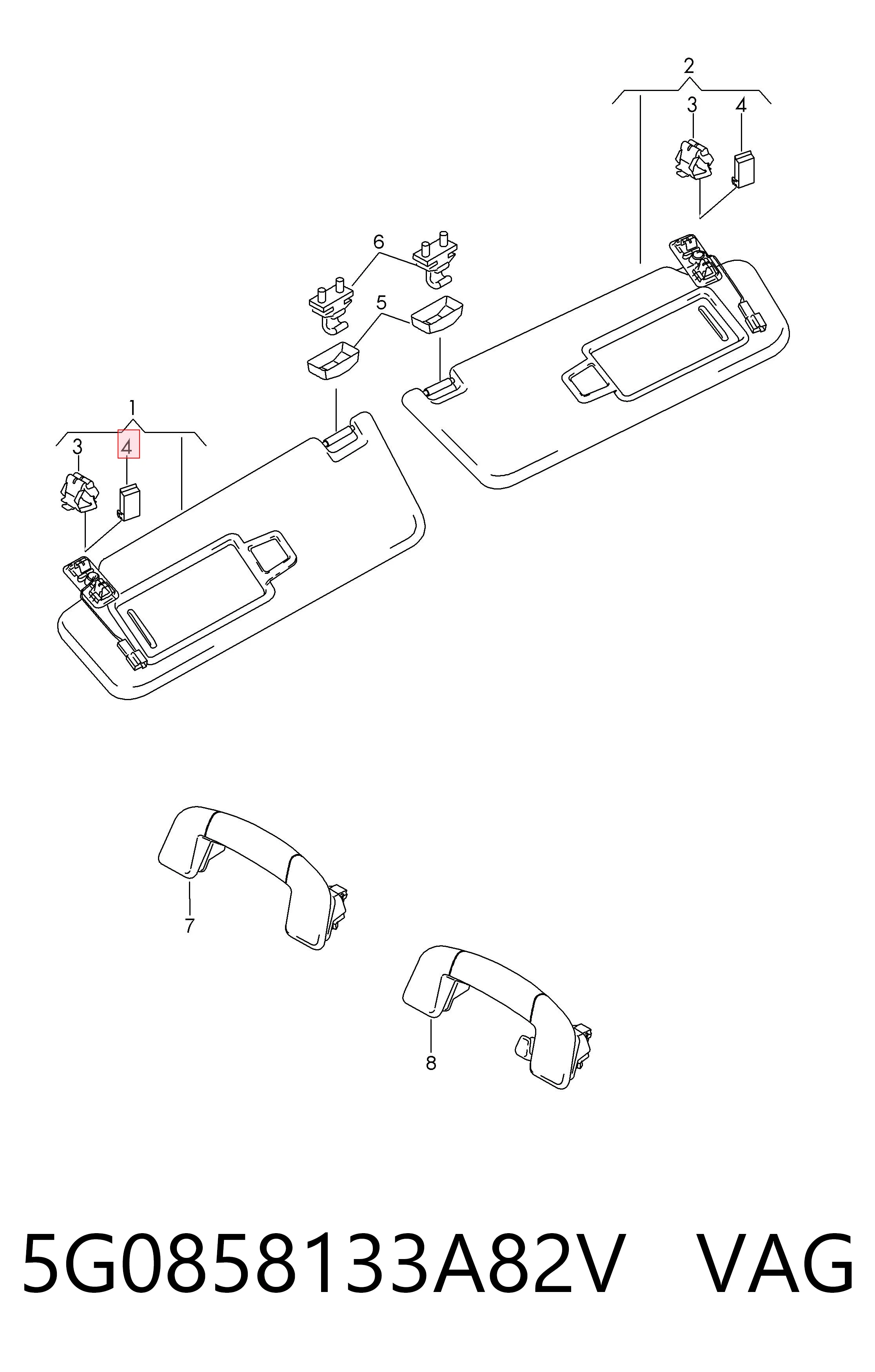 5G0858133A82V VAG