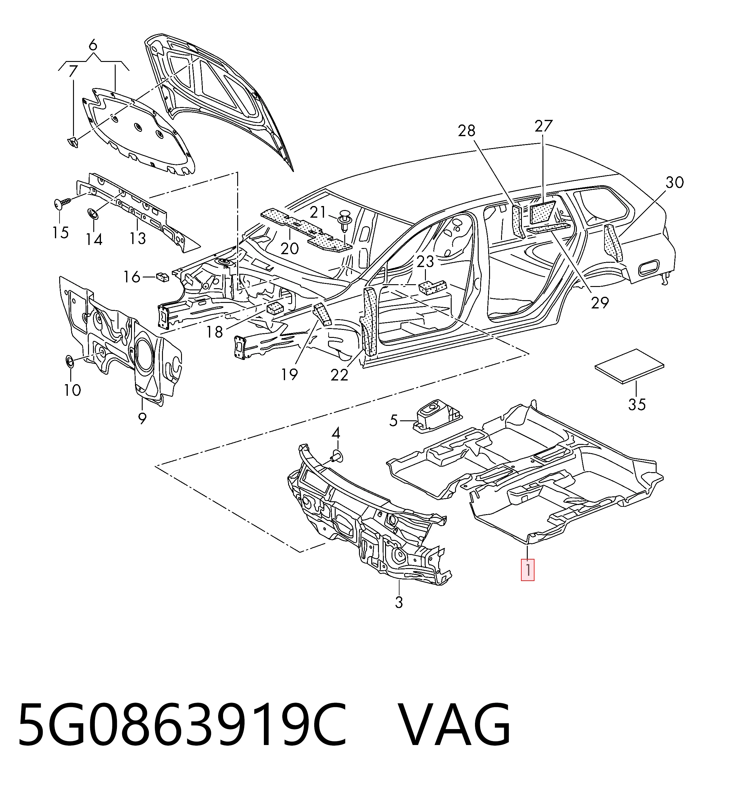 5G0863919C VAG