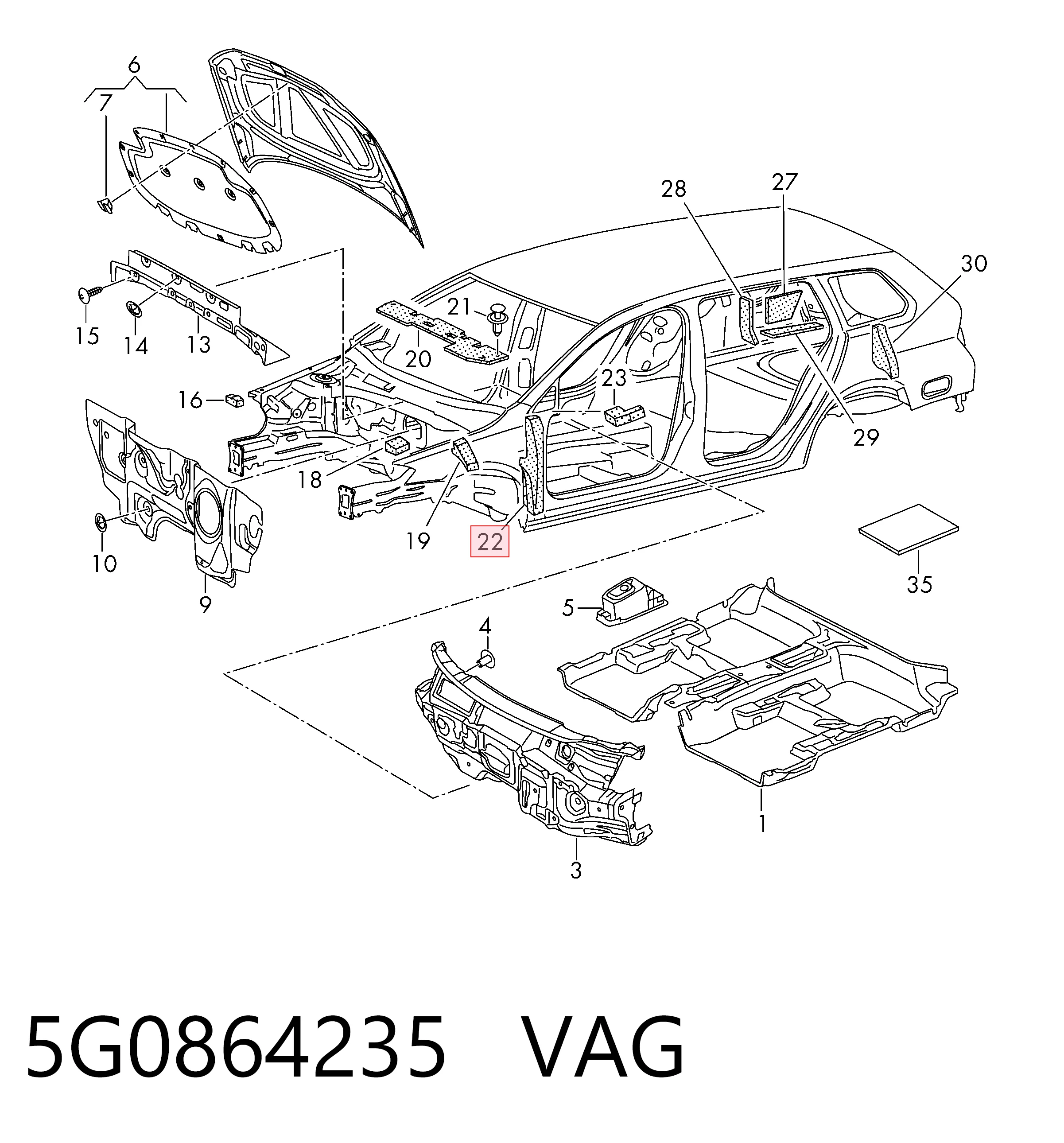 5G0864235 VAG