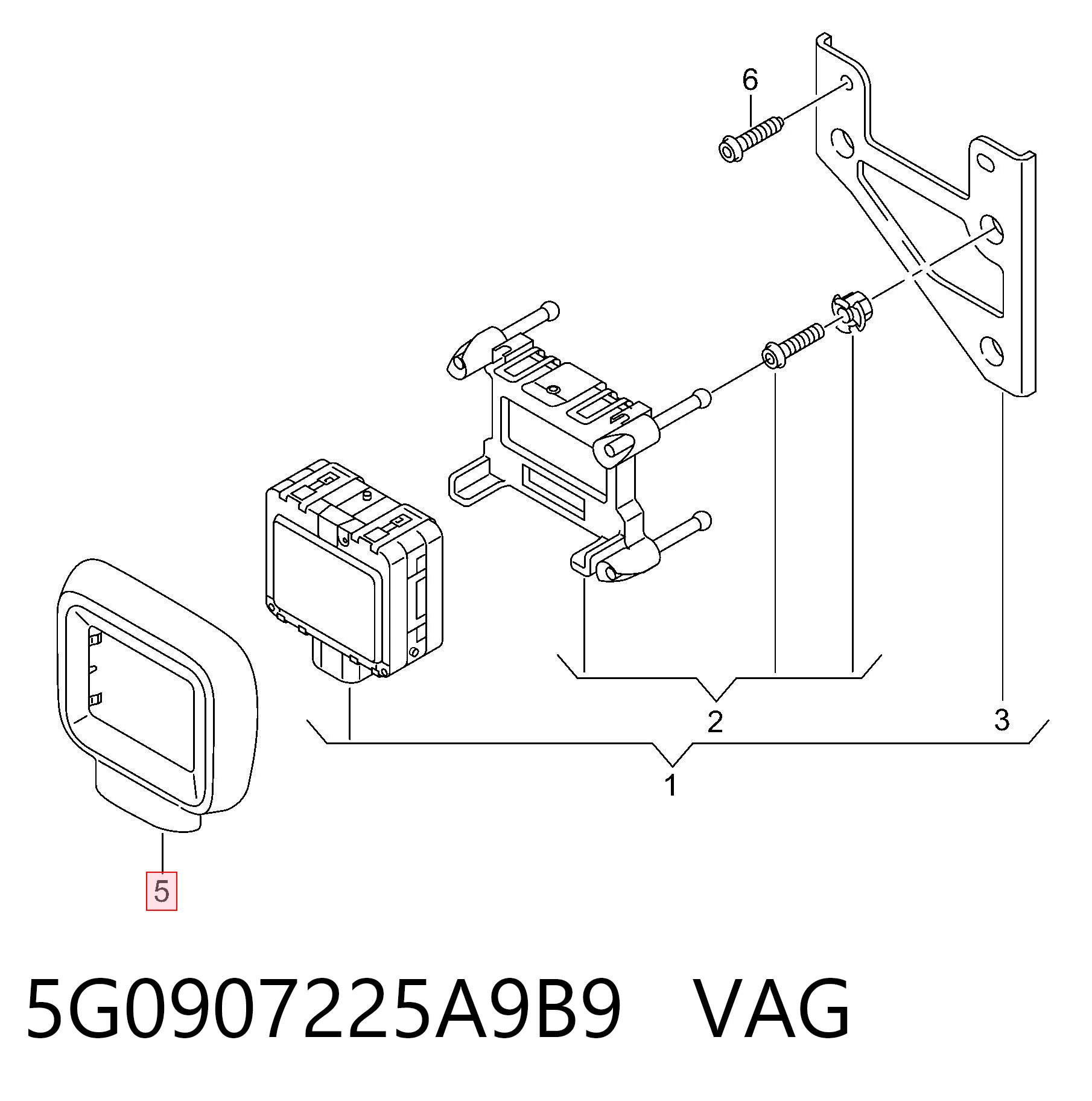  VAG 5G0907225A9B9 precio, desde 13,84 EUR