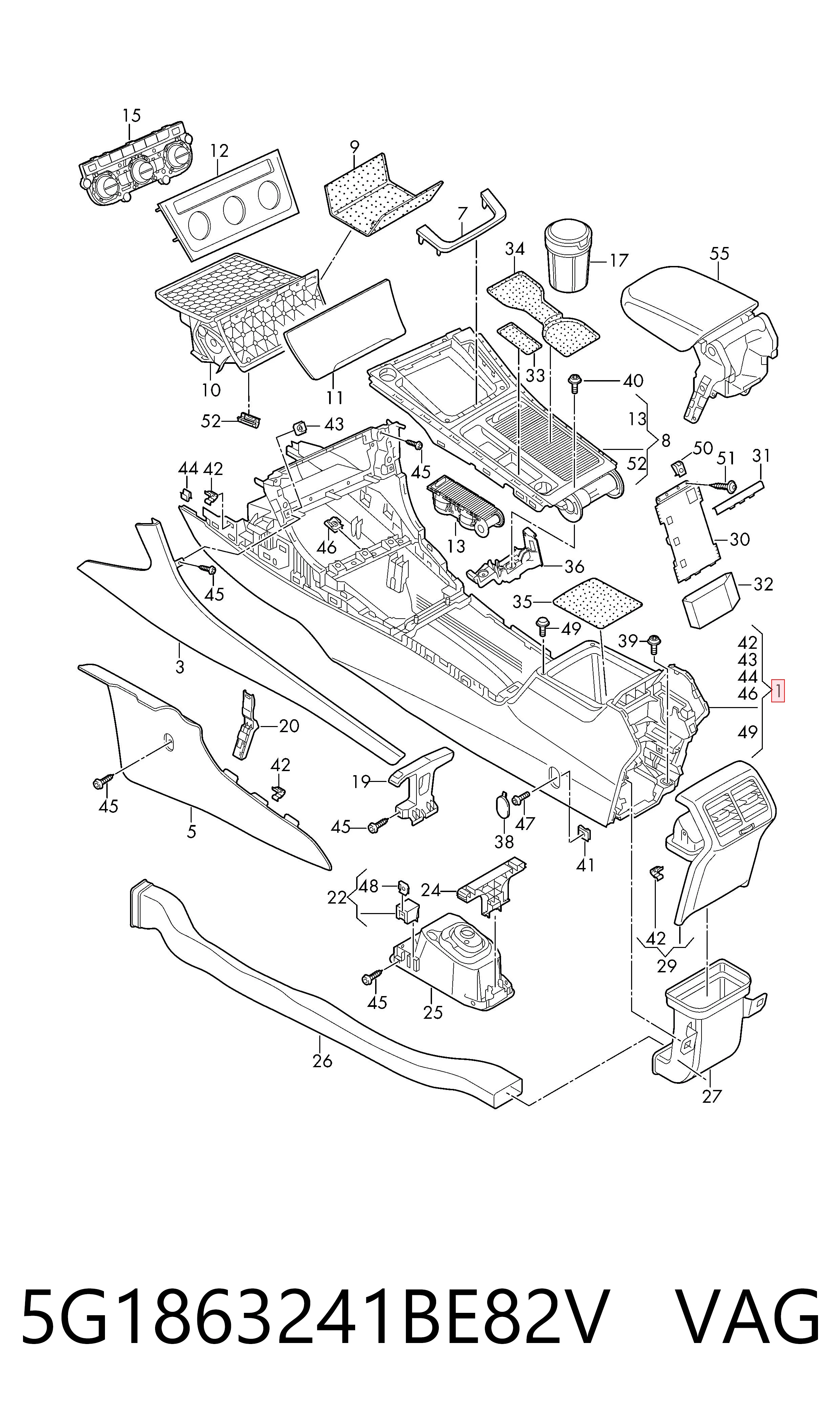 5G1863241BE82V VAG