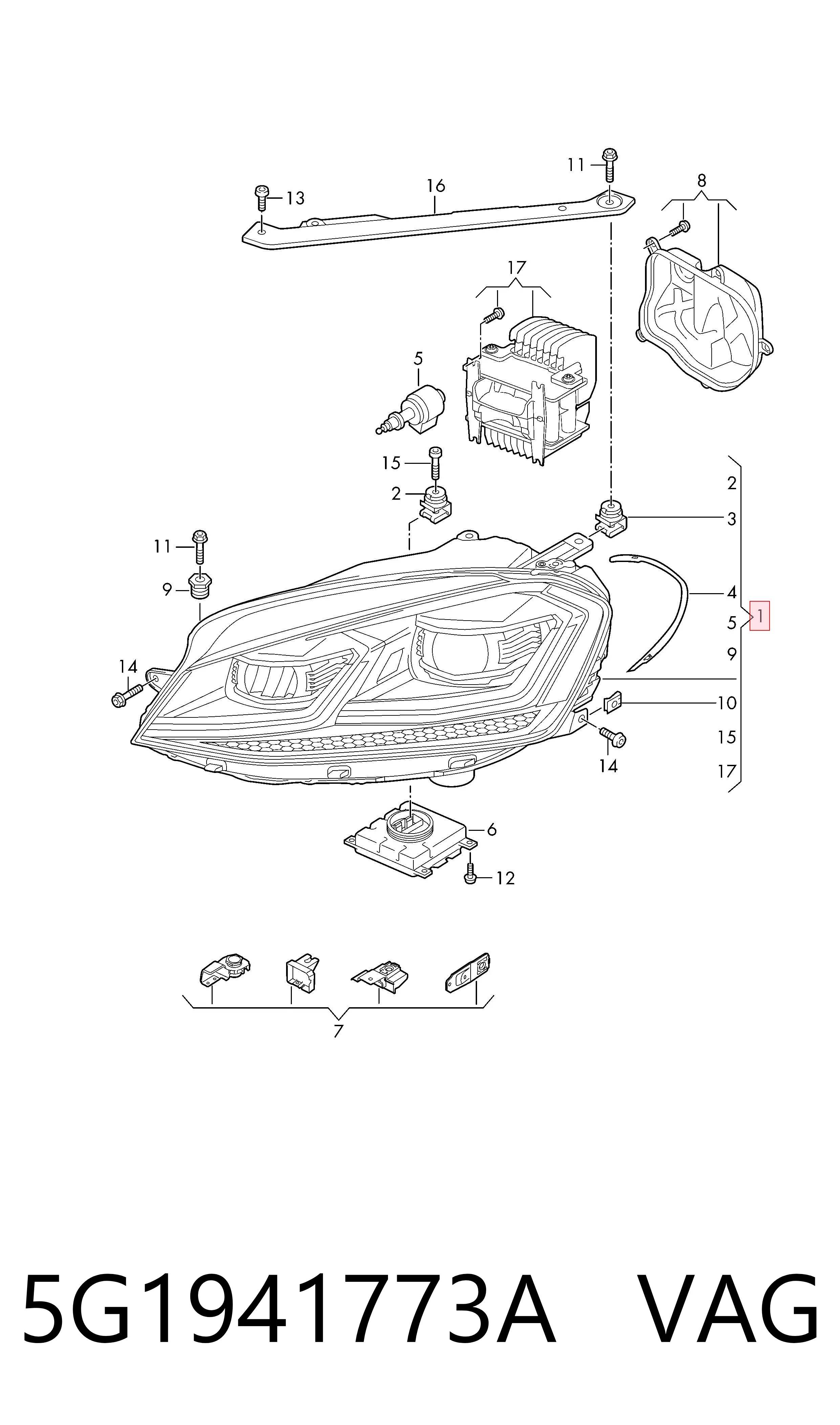 5G1941773A VAG