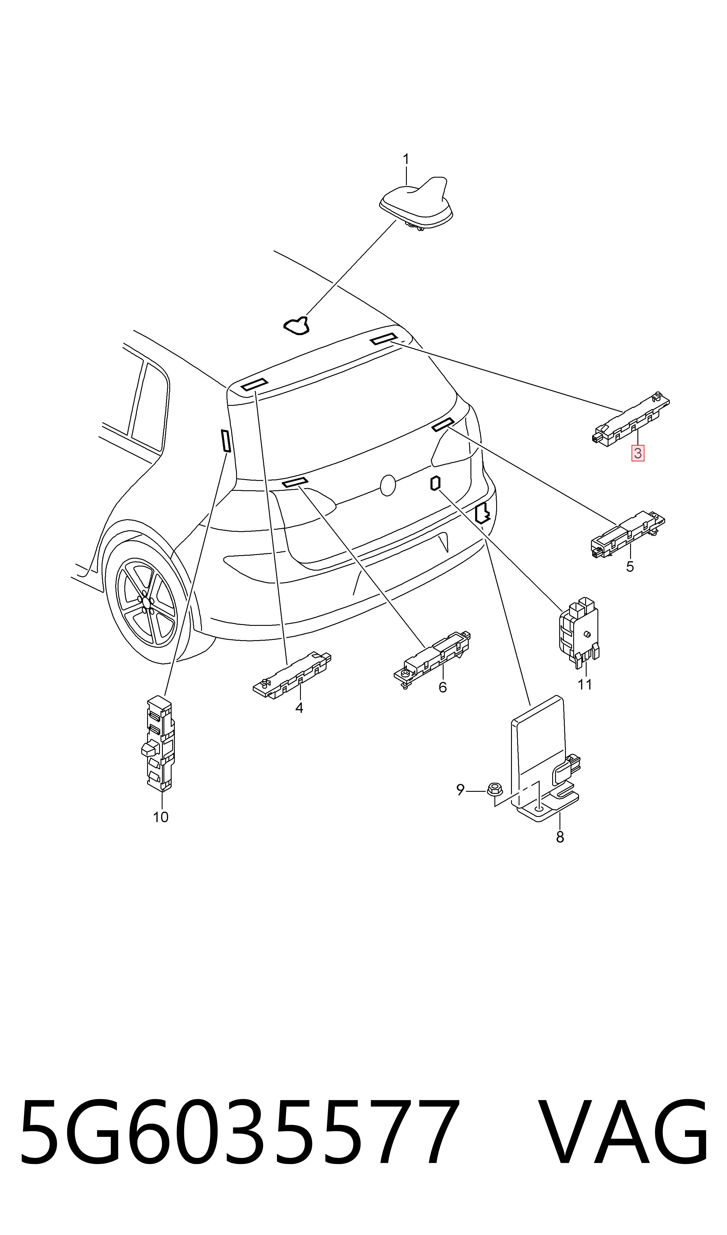  VAG 5G6035577 precio, desde 70,40 EUR