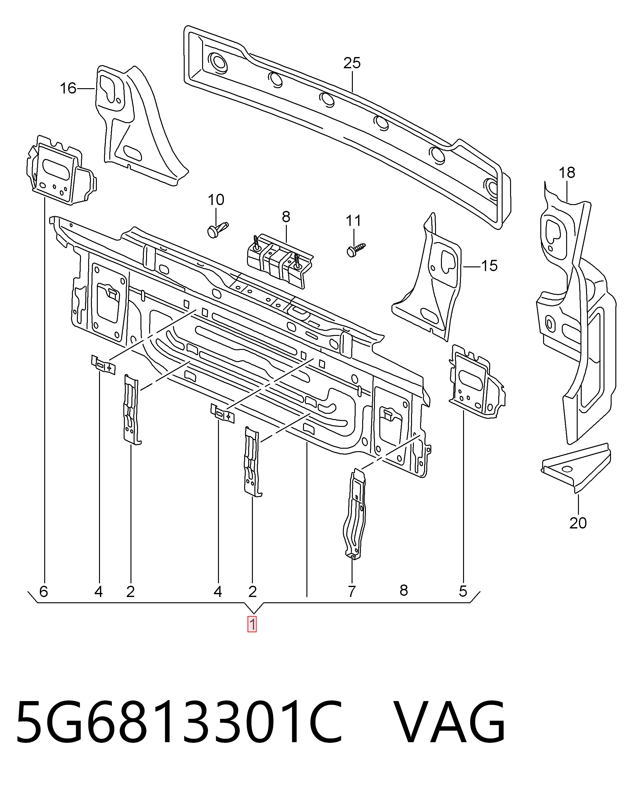 5G6813301C VAG