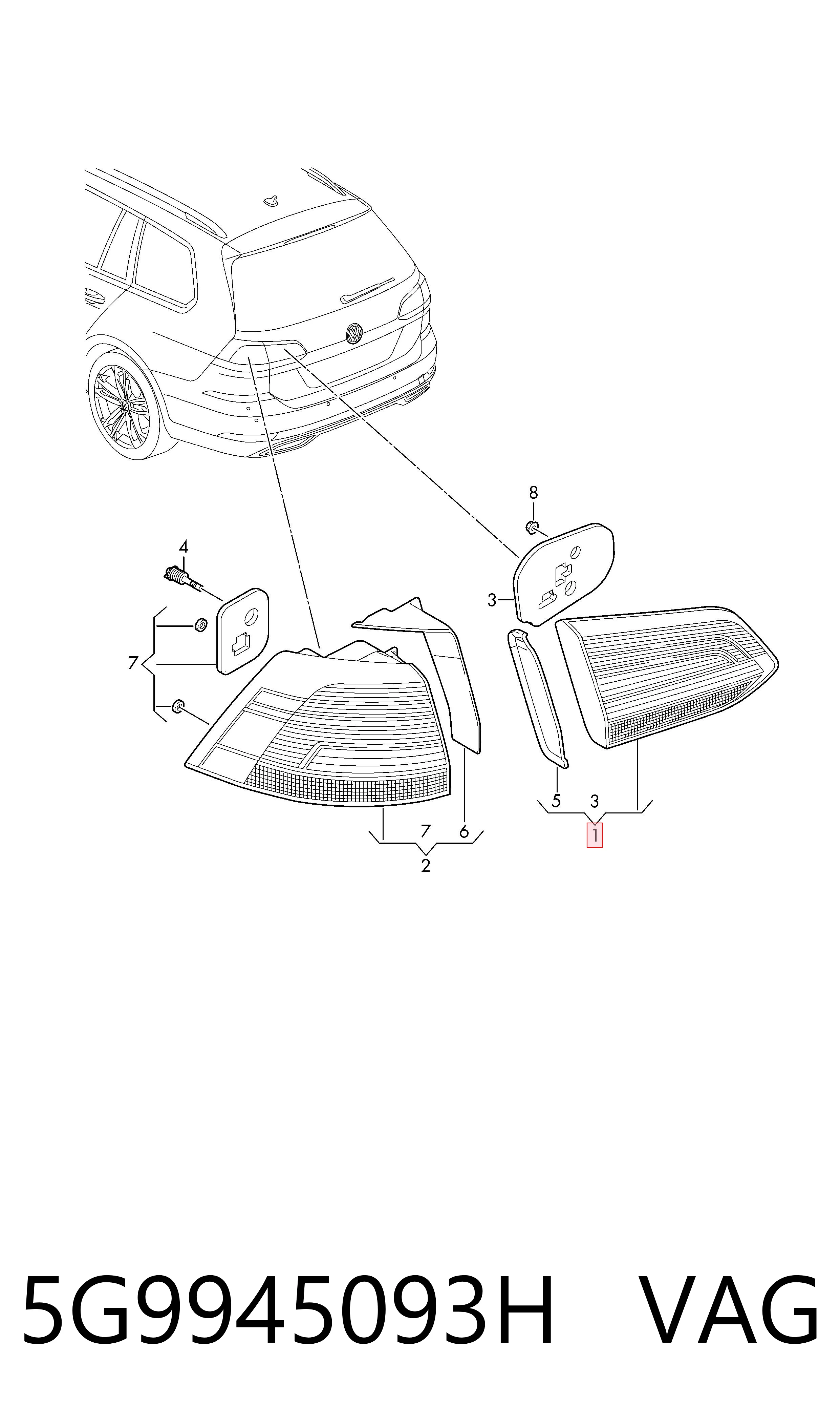 5G9945093H VAG