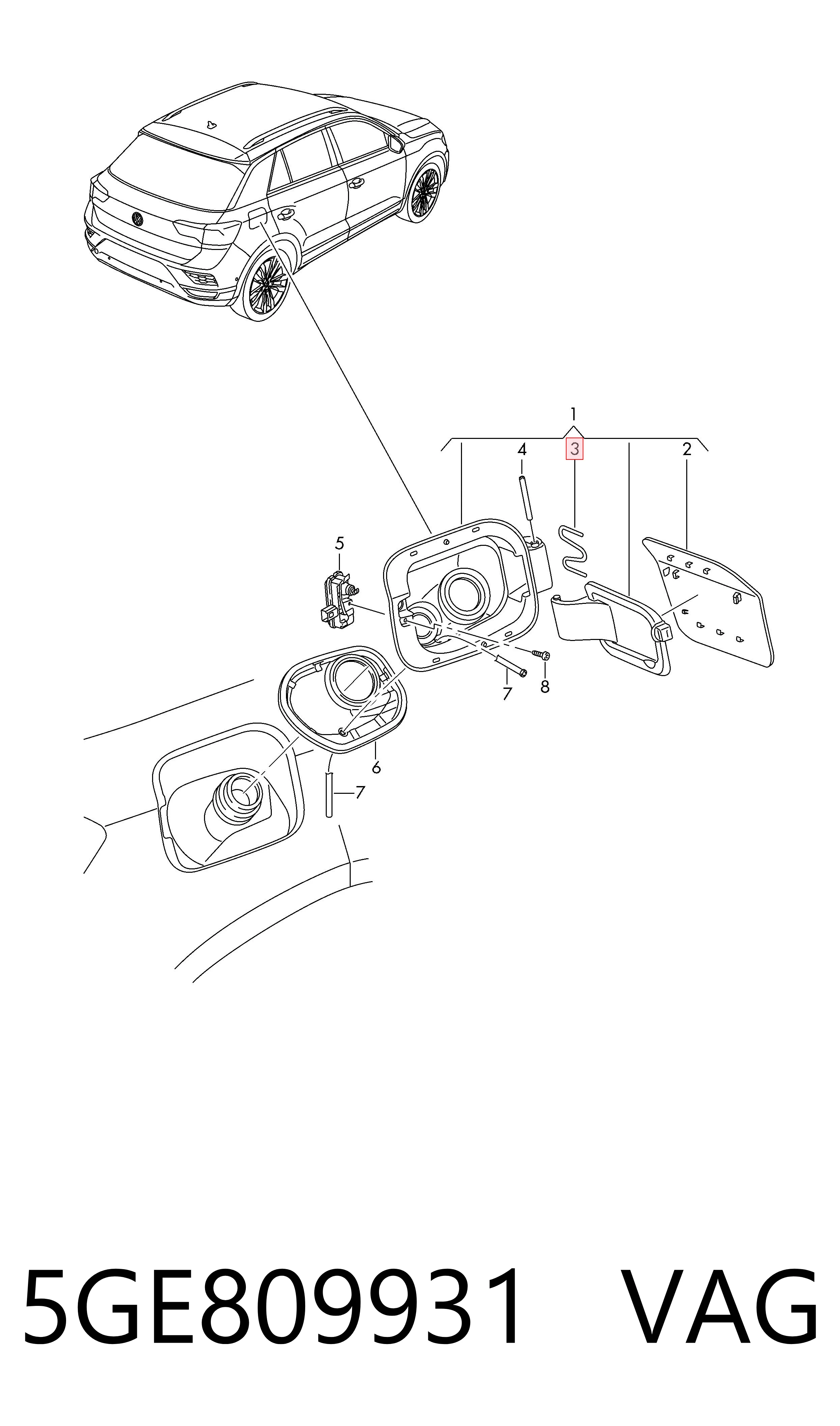5GE809931 VAG