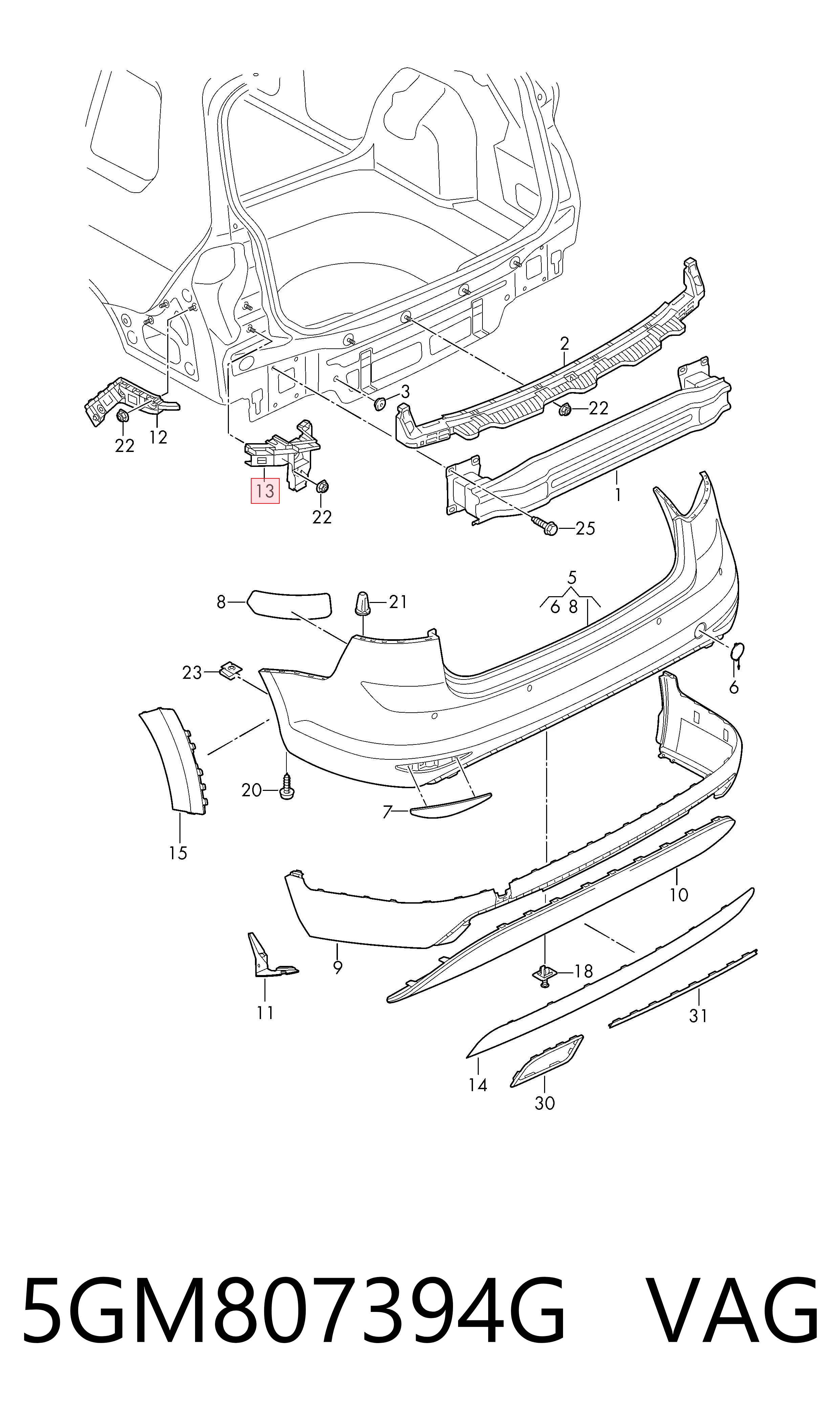 5GM807394G VAG