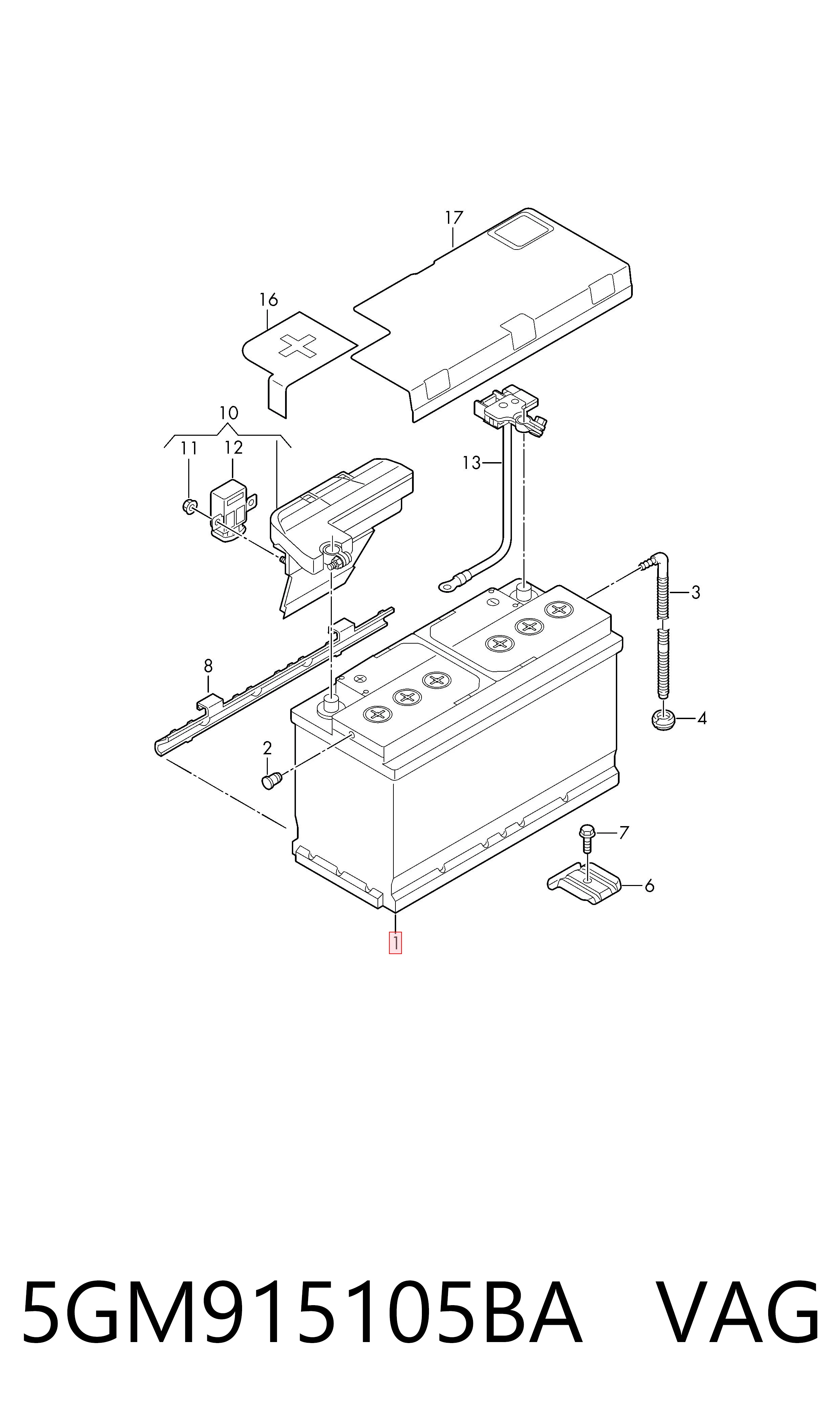5GM915105BA VAG