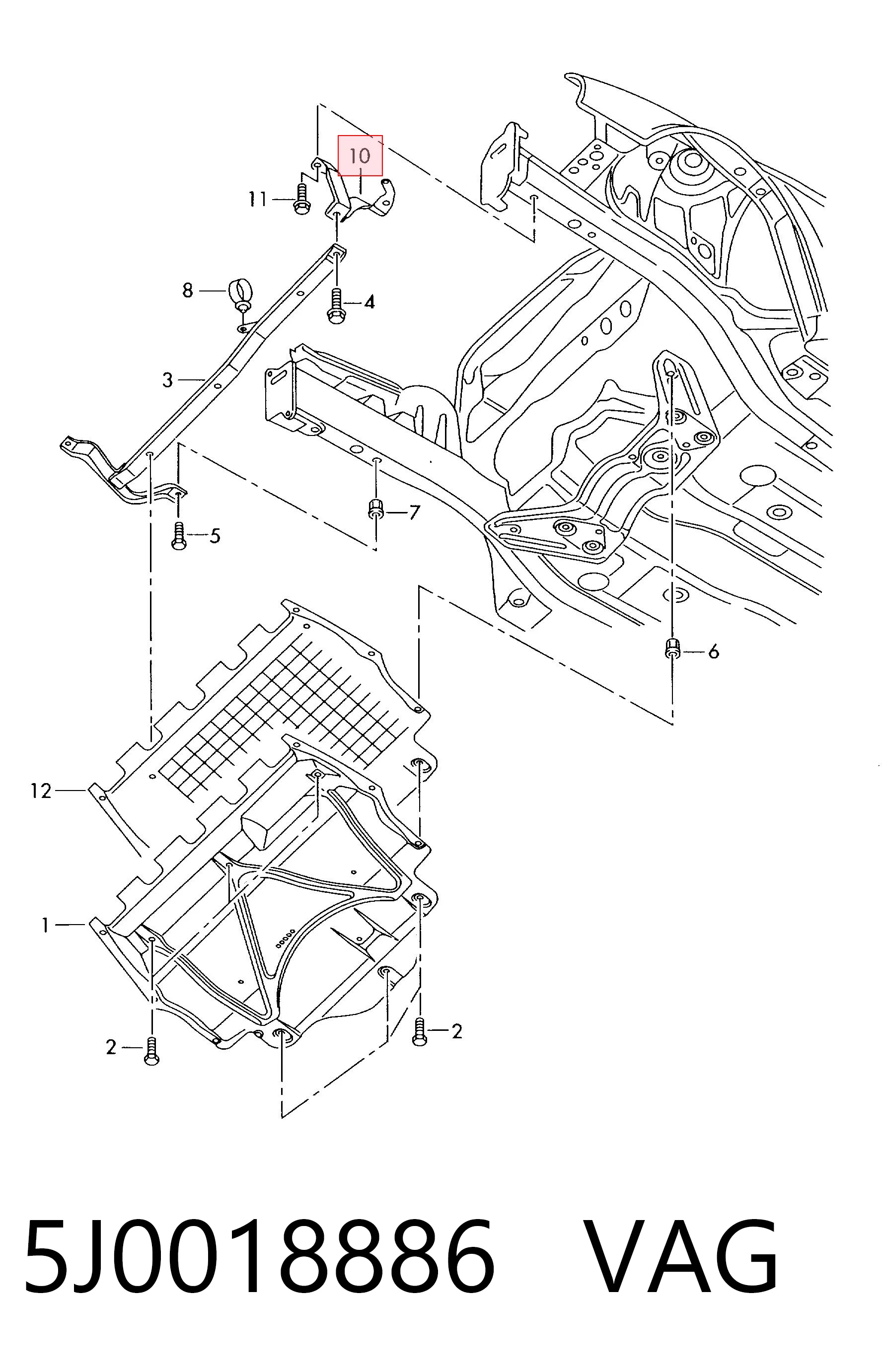 5J0018886 VAG