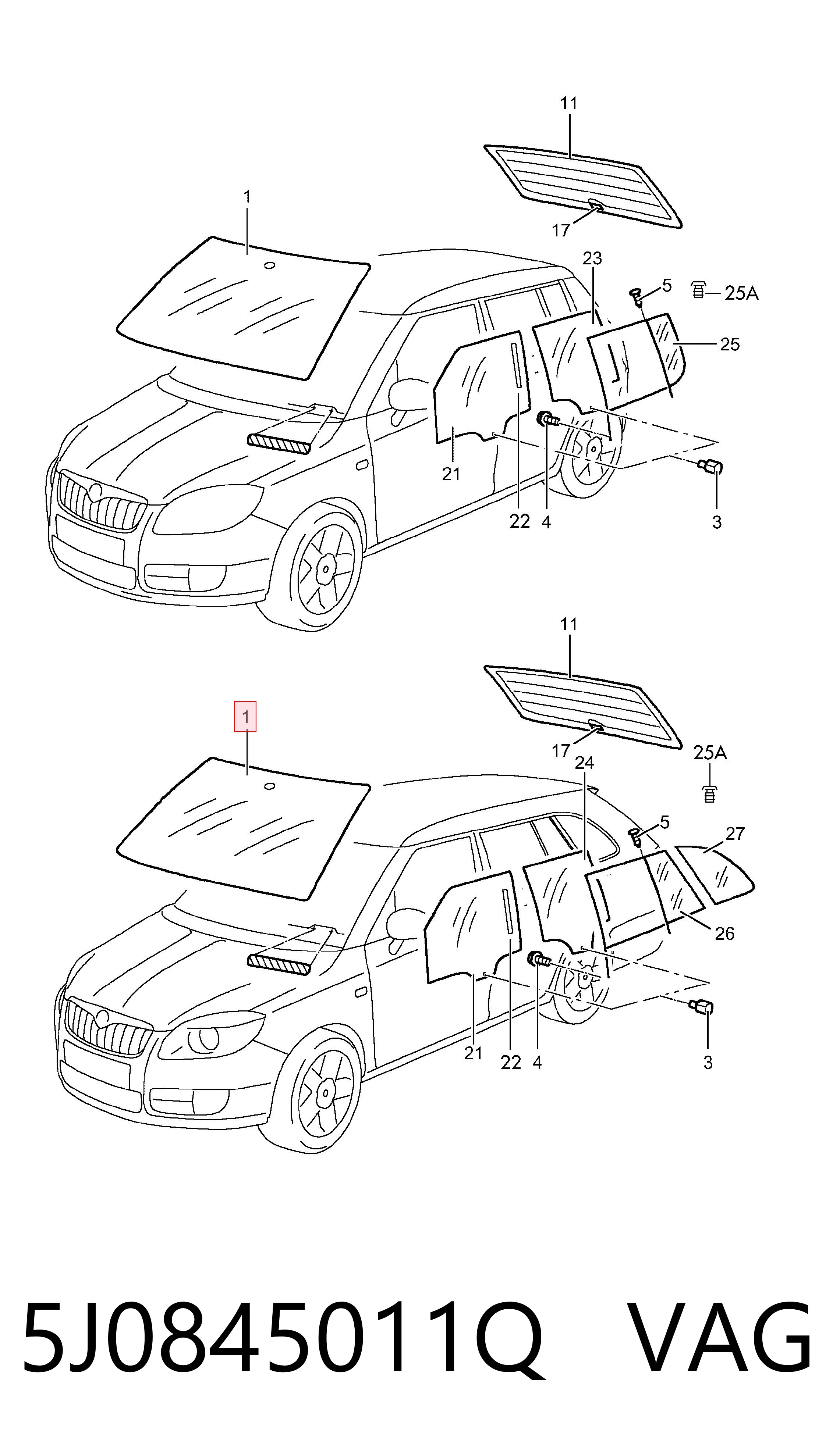 5J0845011Q VAG