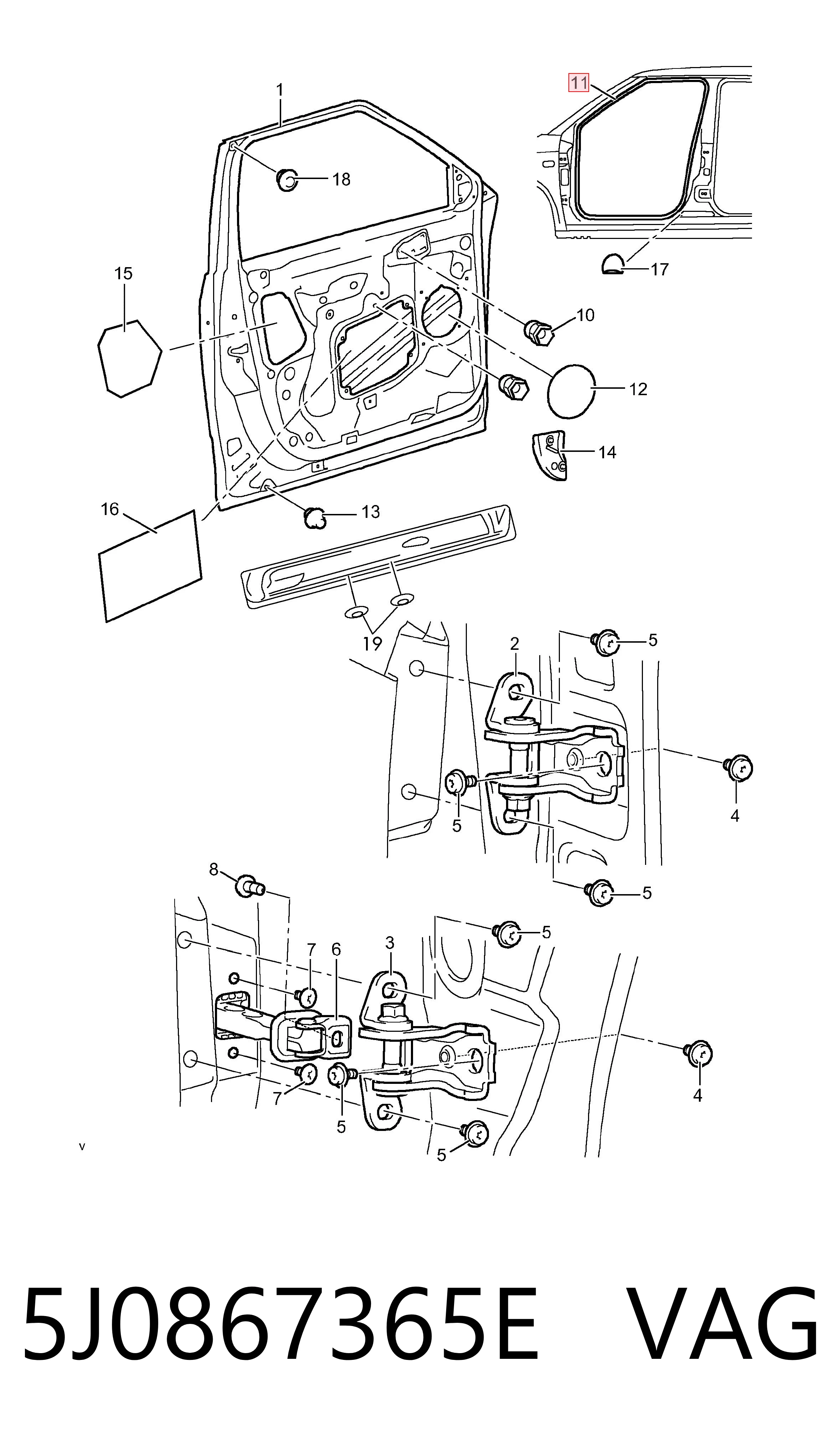 5J0867365E VAG