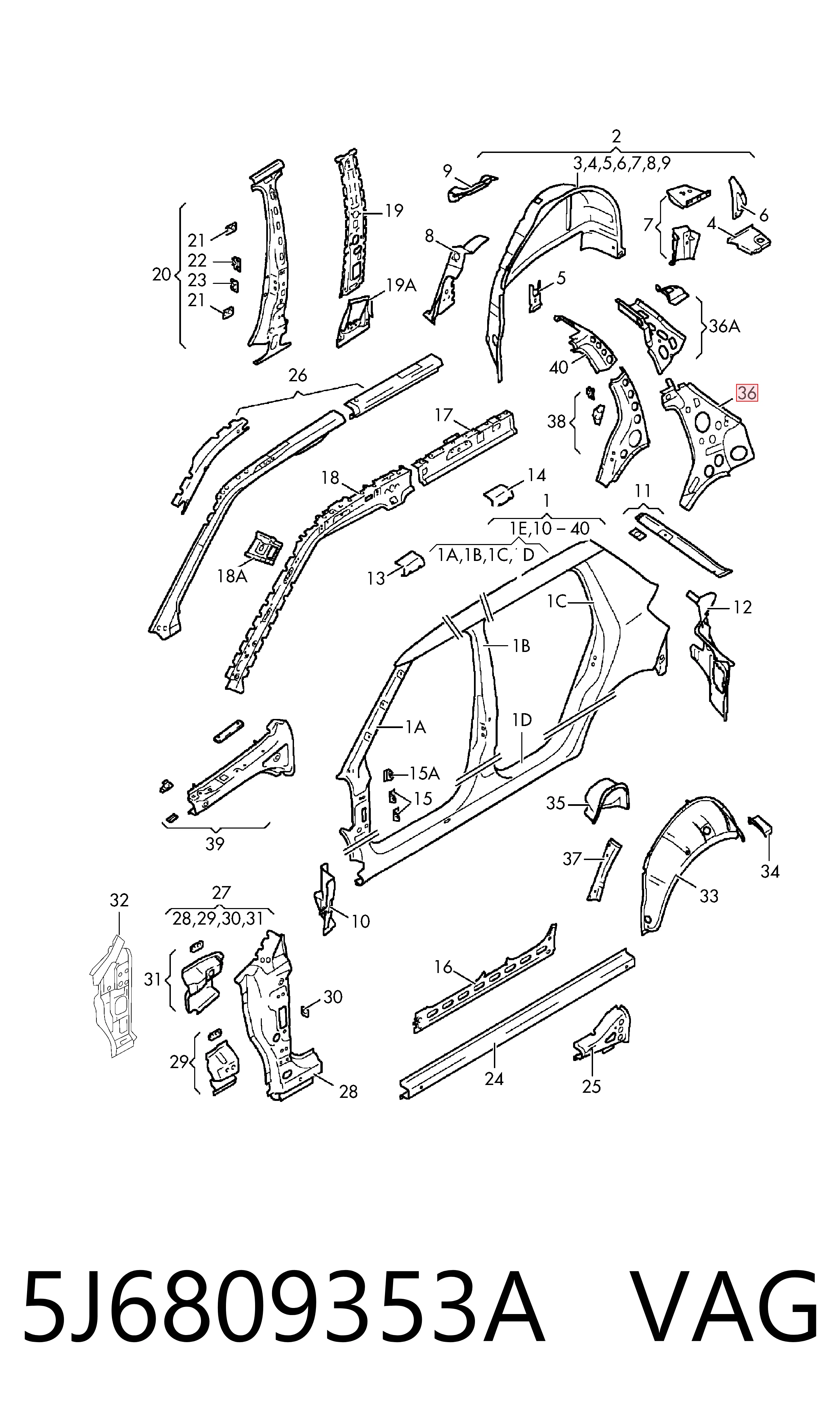 5J6809353A VAG 
