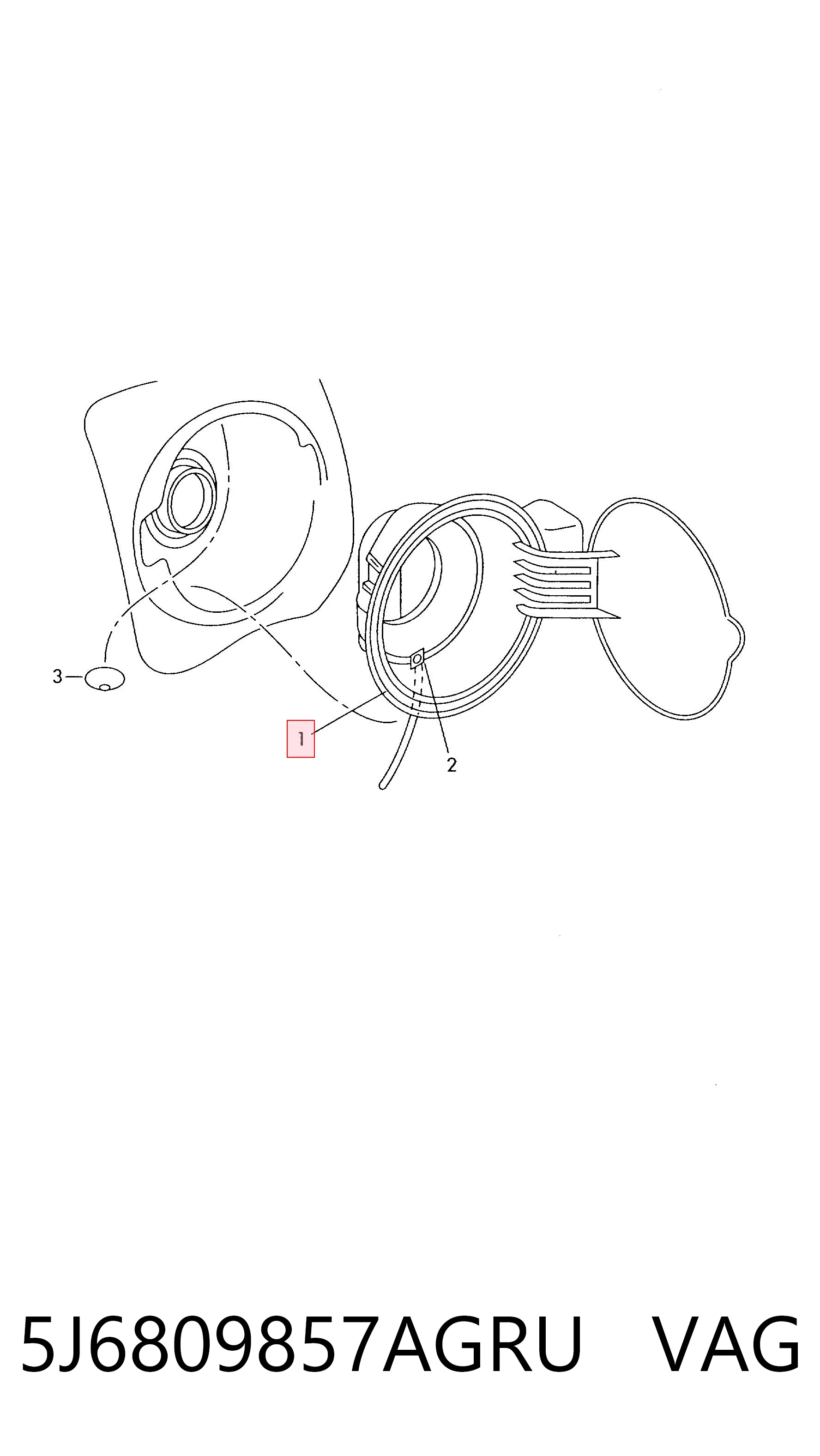 5J6809857AGRU VAG