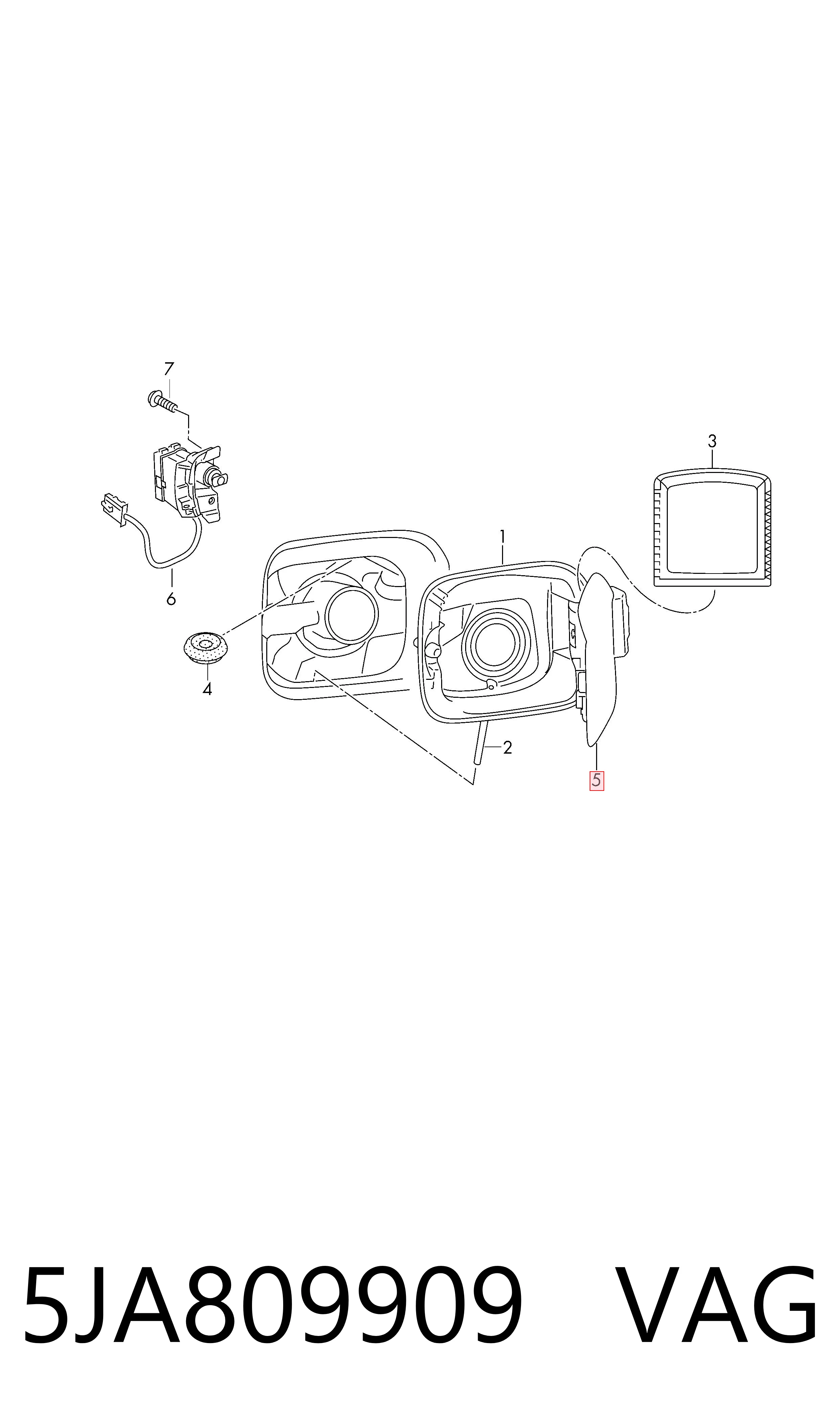 Tapa del depósito de gasolina Skoda Rapid hatchback (NH3, NK3, NK6) (2012 - 2022) precio, desde 46,46 EUR