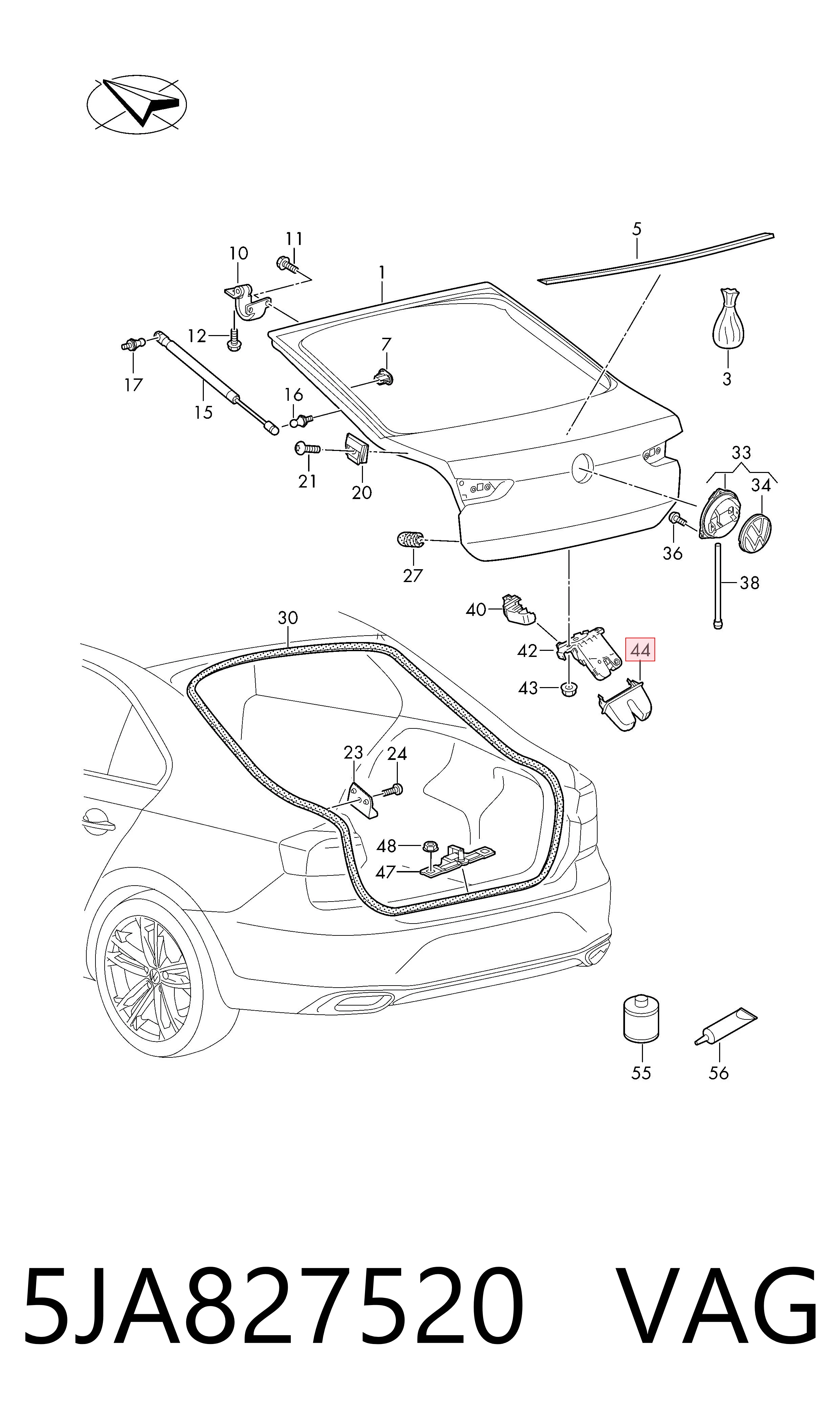 Comprar 5JA827520 VAG 