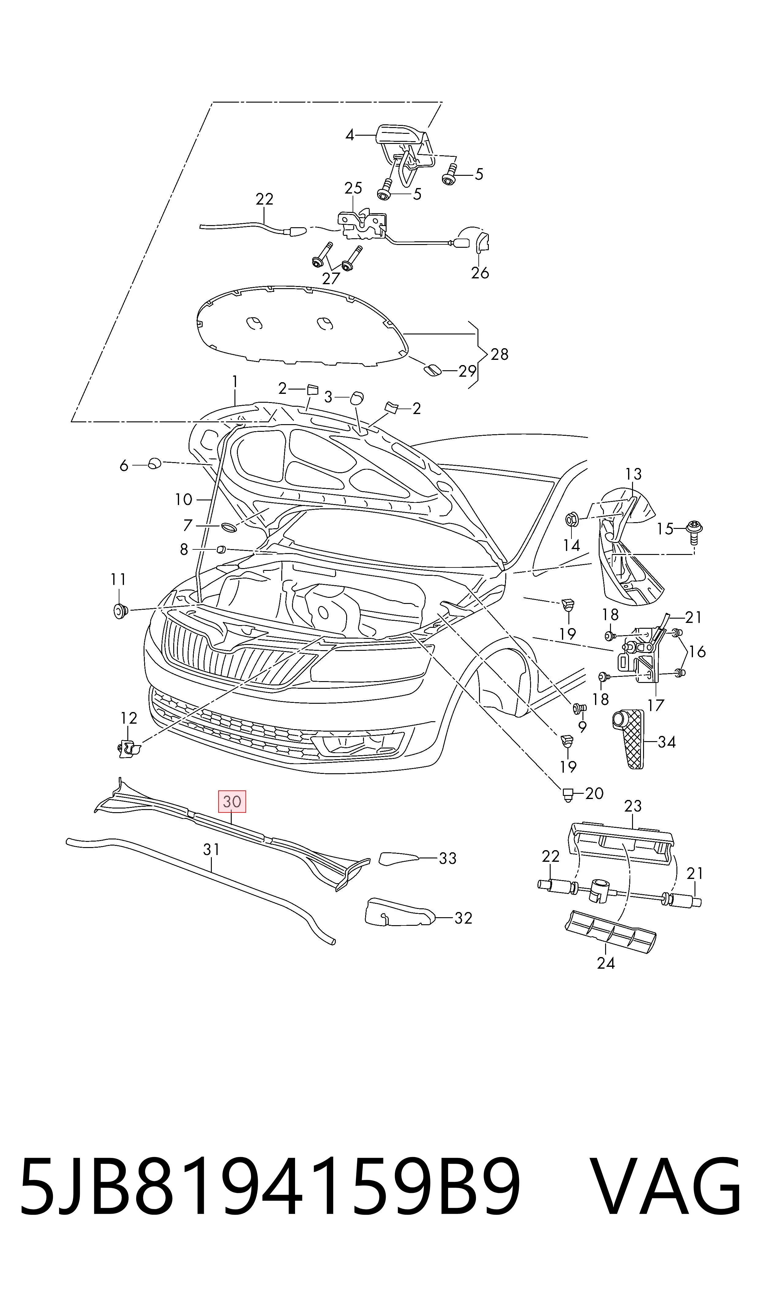 5JB8194159B9 VAG