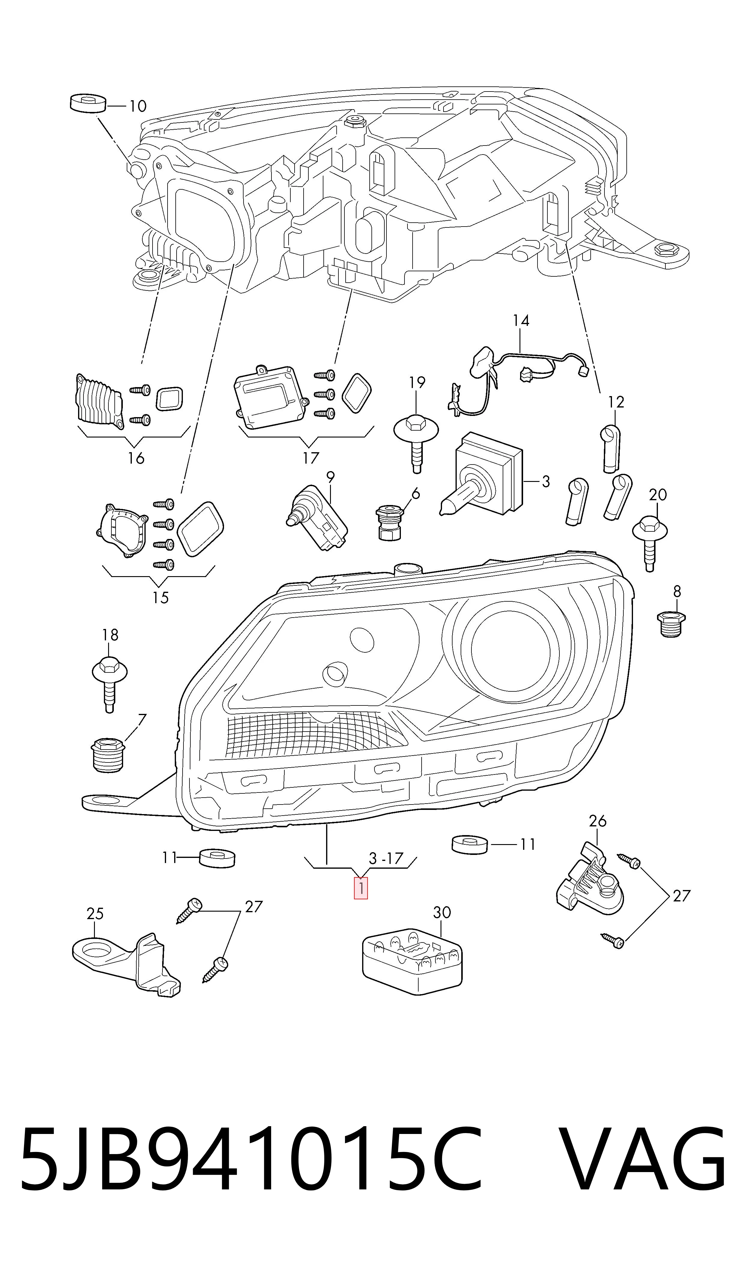 5JB941015C VAG