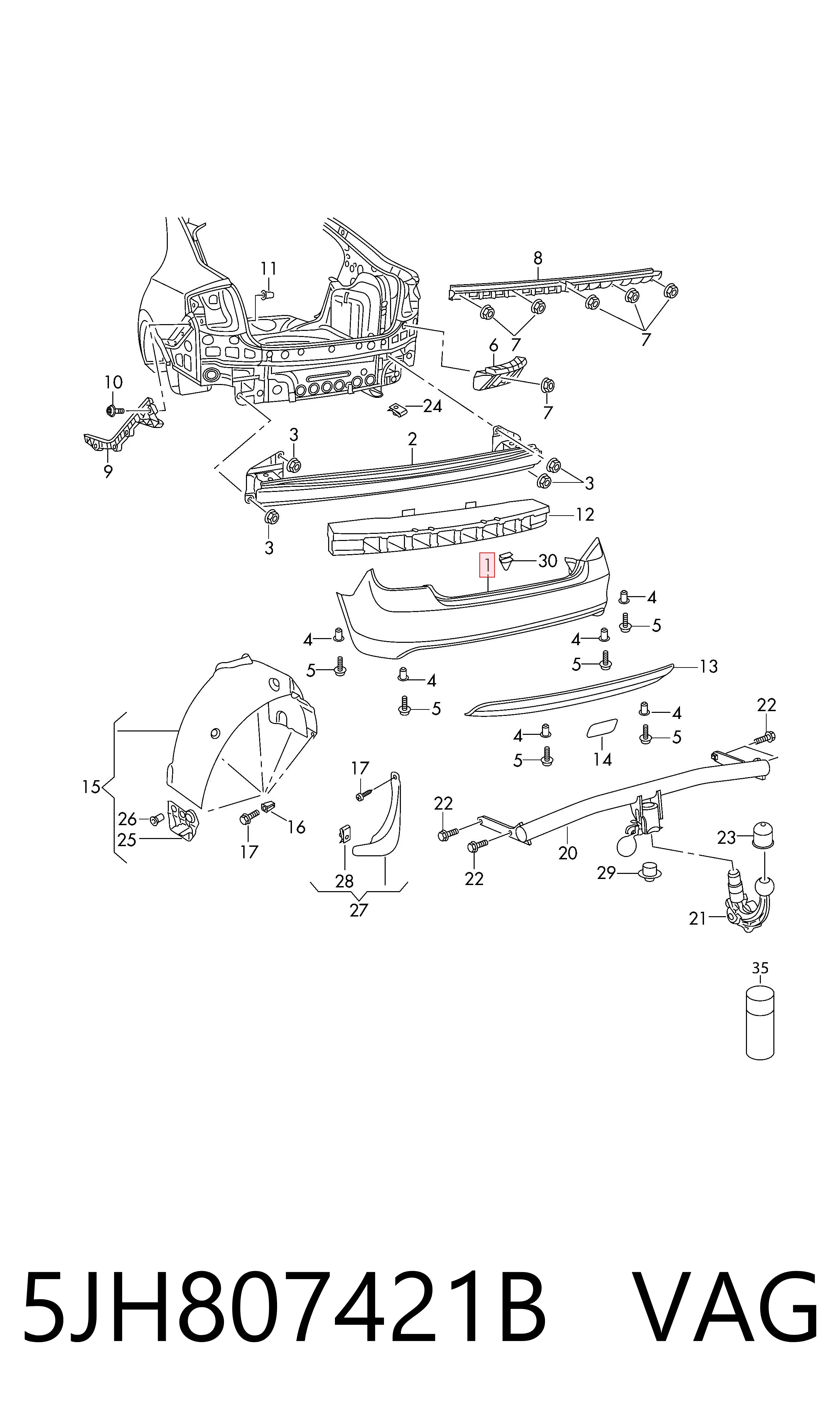 5JH807421B VAG