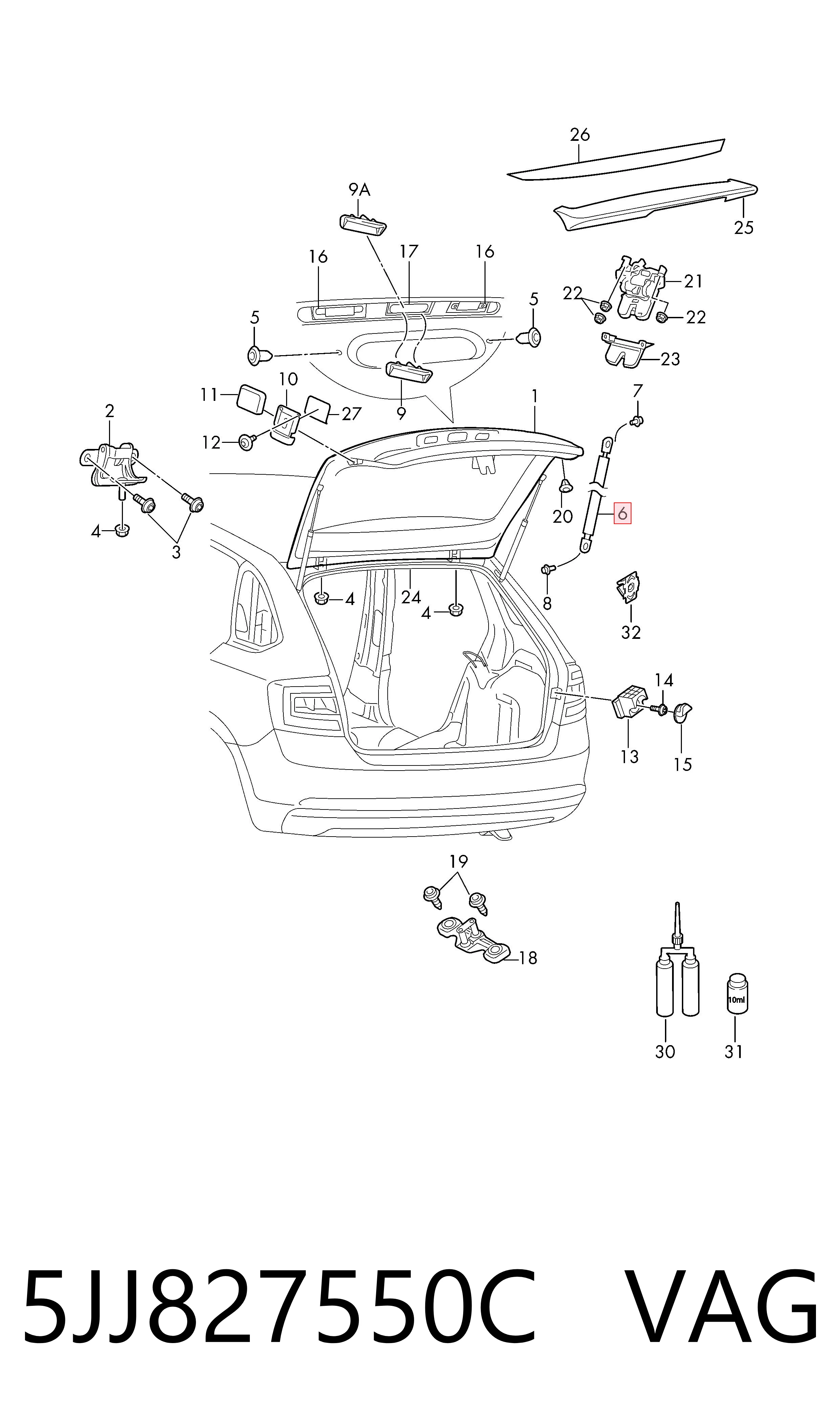 5JJ827550C VAG