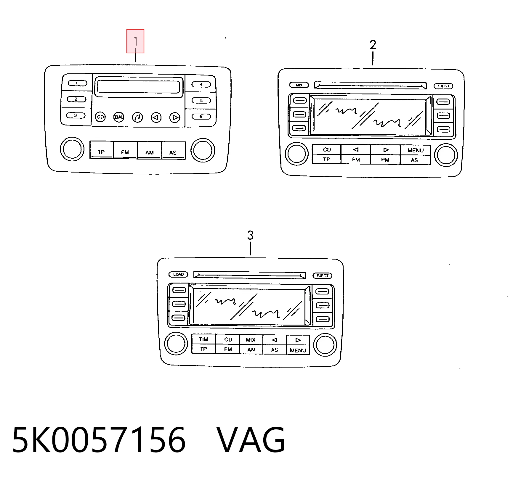 5K0057156 VAG