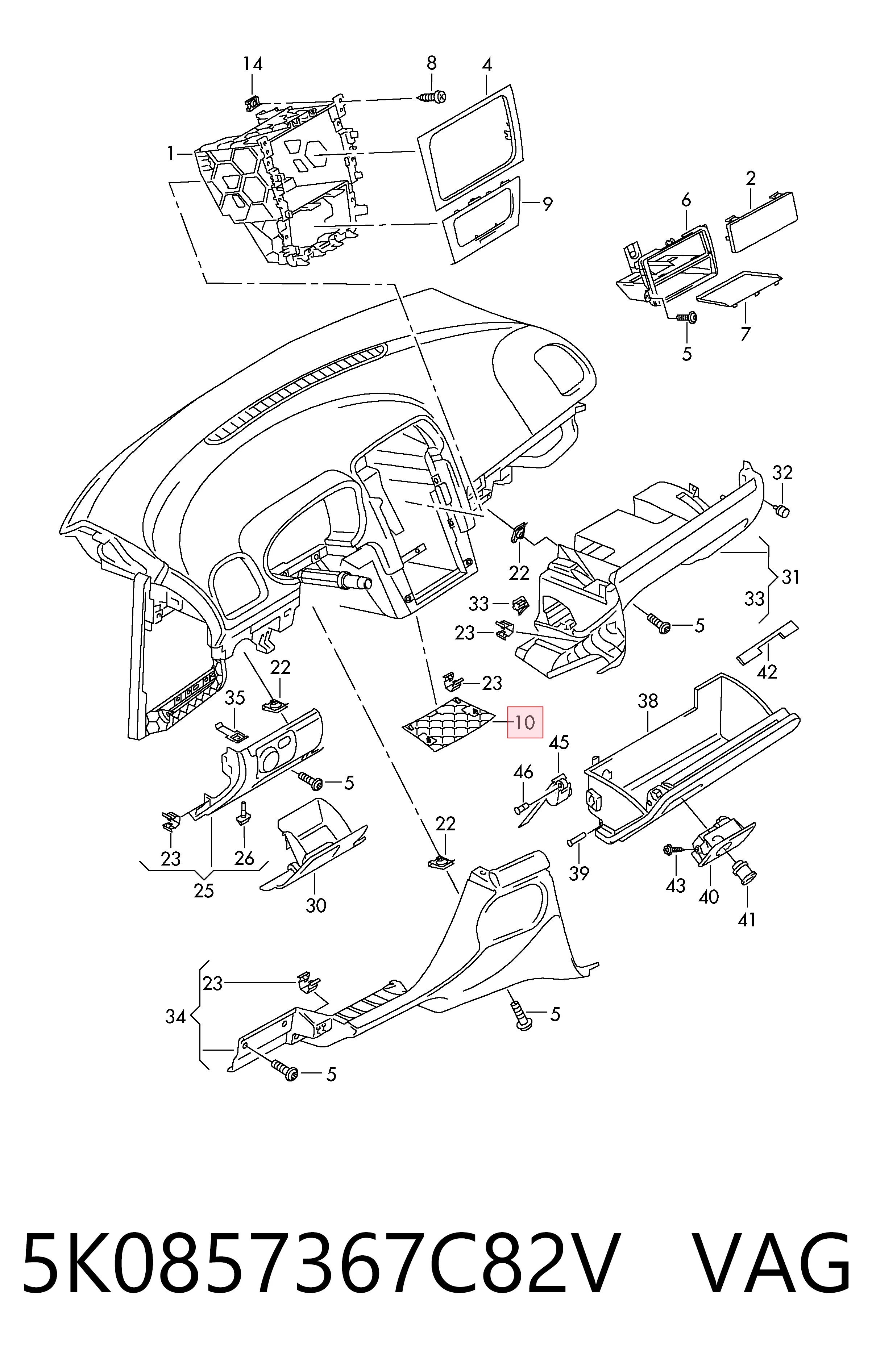 5K0857367C82V VAG