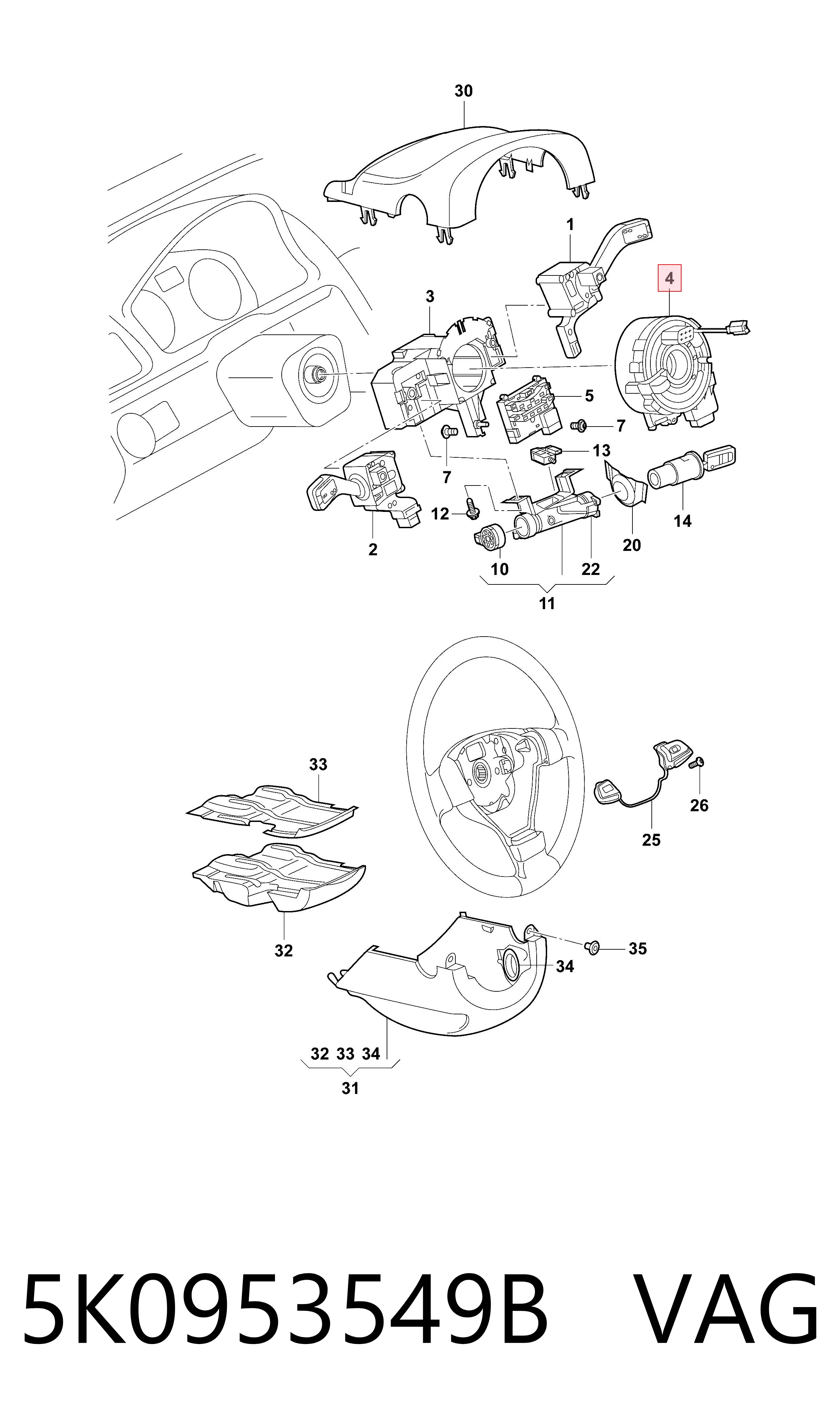Anillo AIRBAG KSP01862 KSP