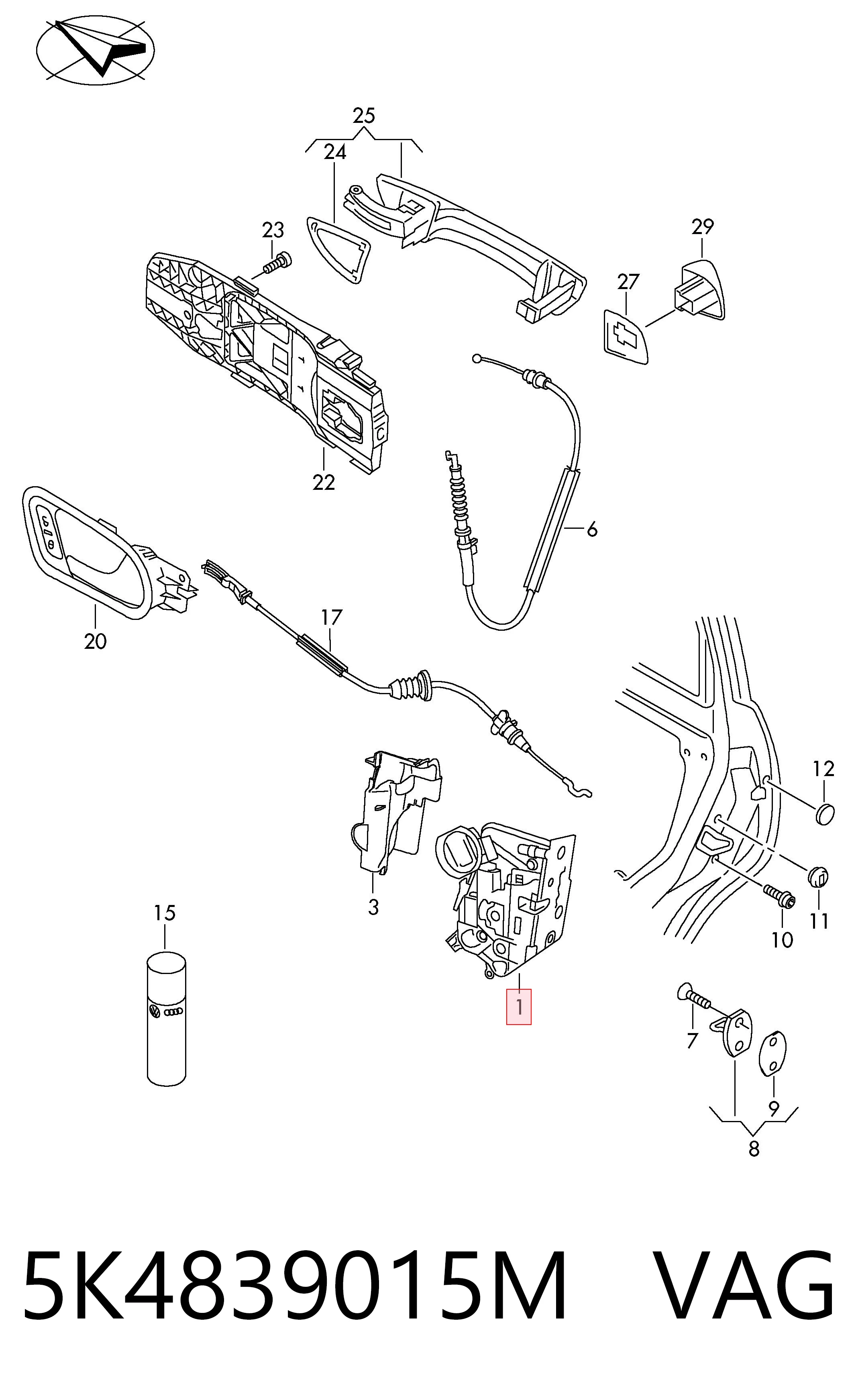 5K4839015M VAG