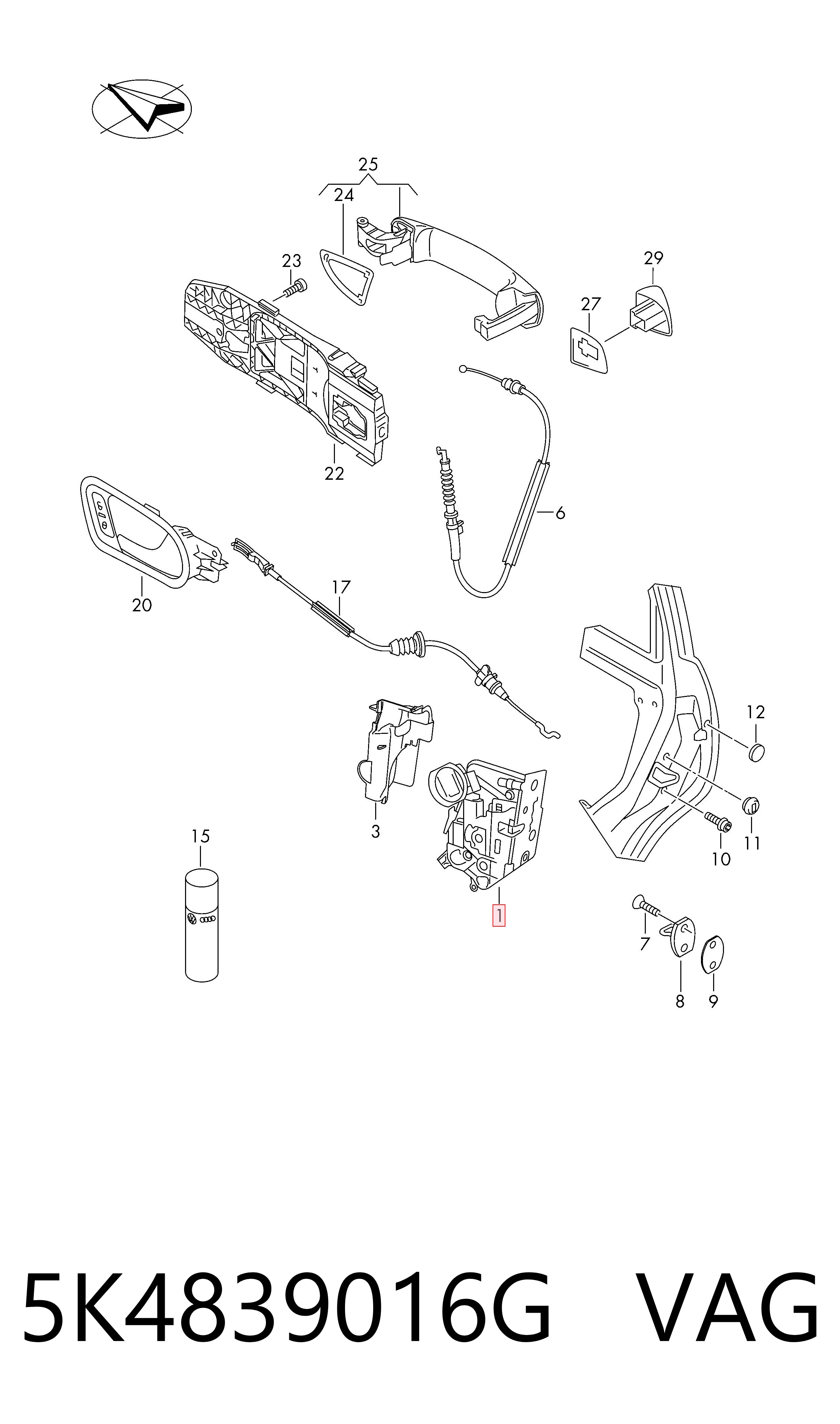 5K4839016G VAG