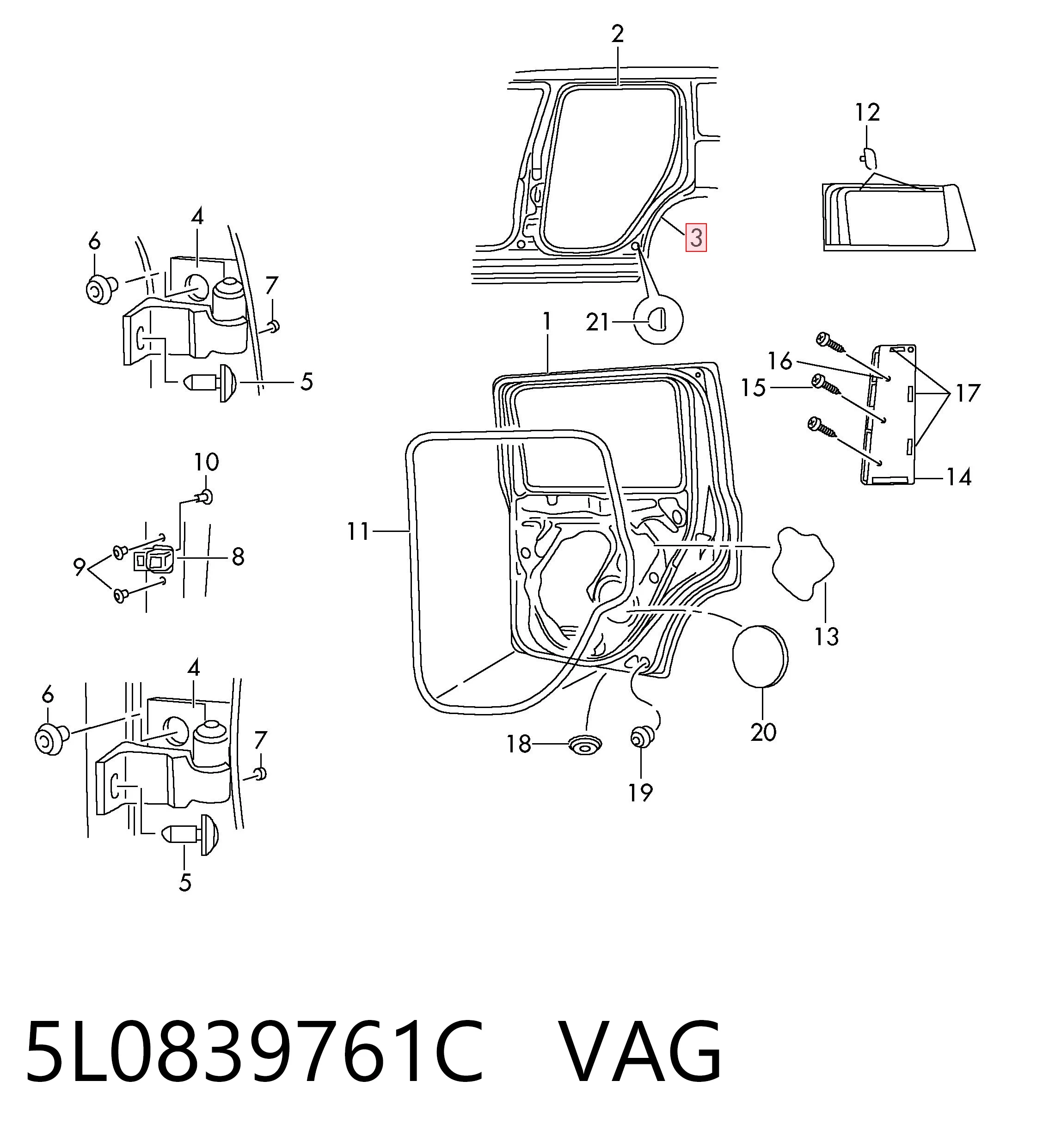 5L0839761C VAG 