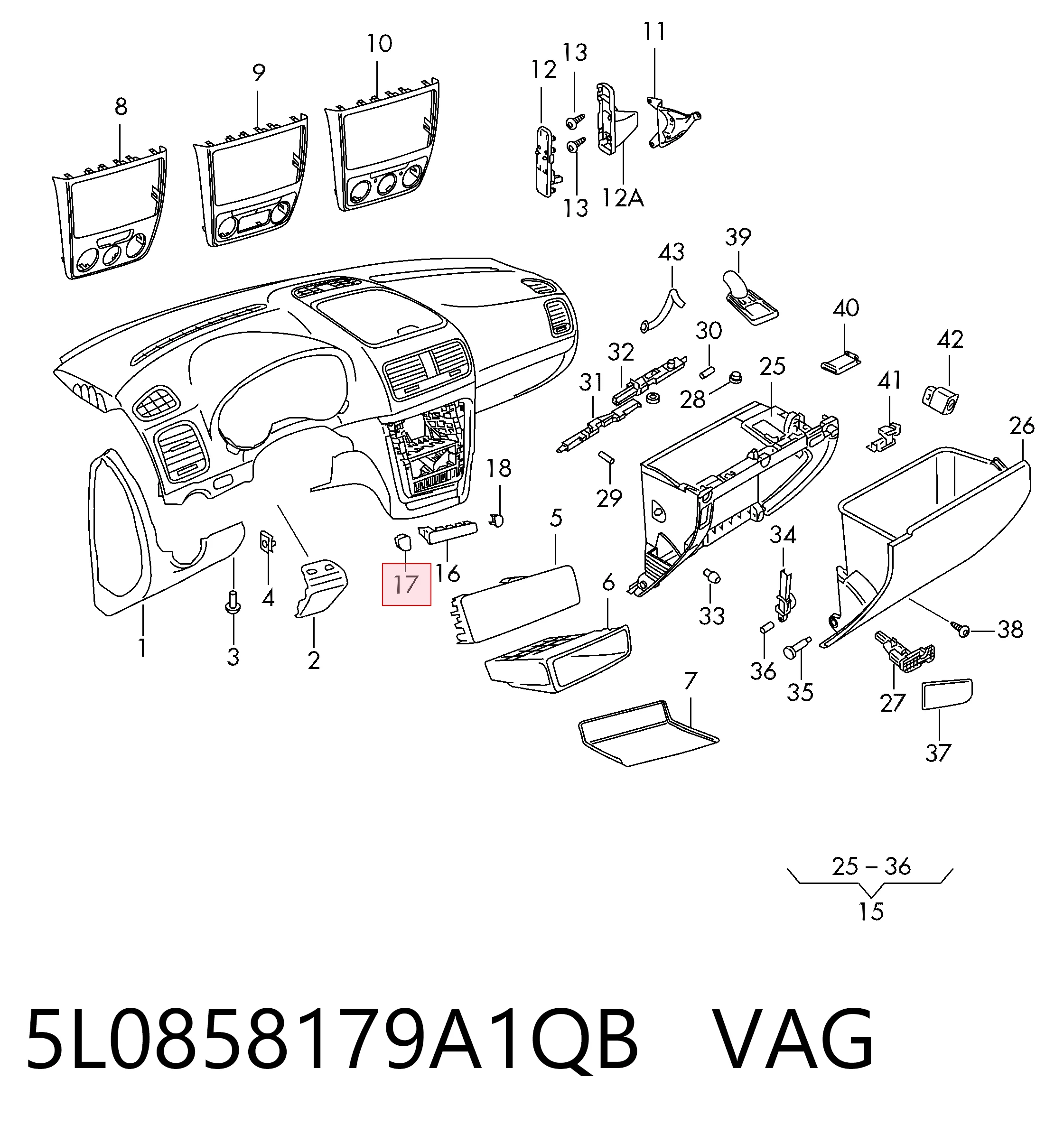 5L0858179A1QB VAG 