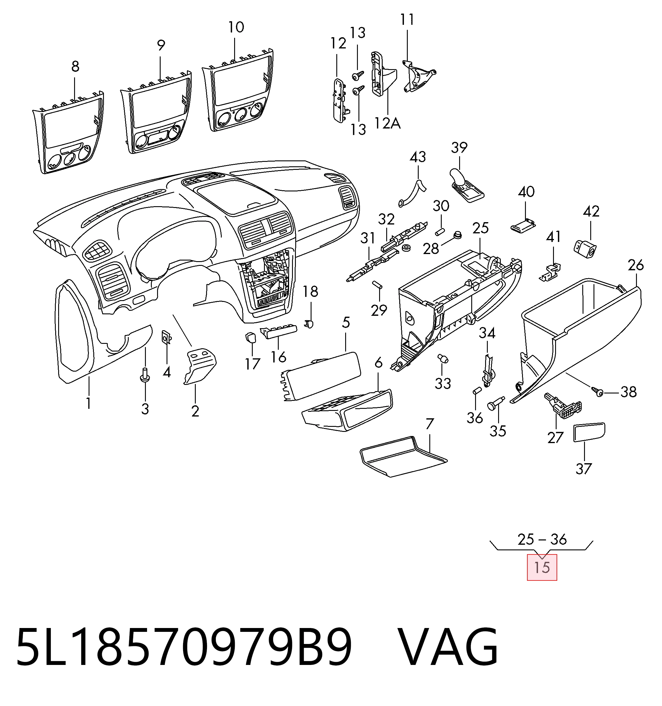 5L18570979B9 VAG