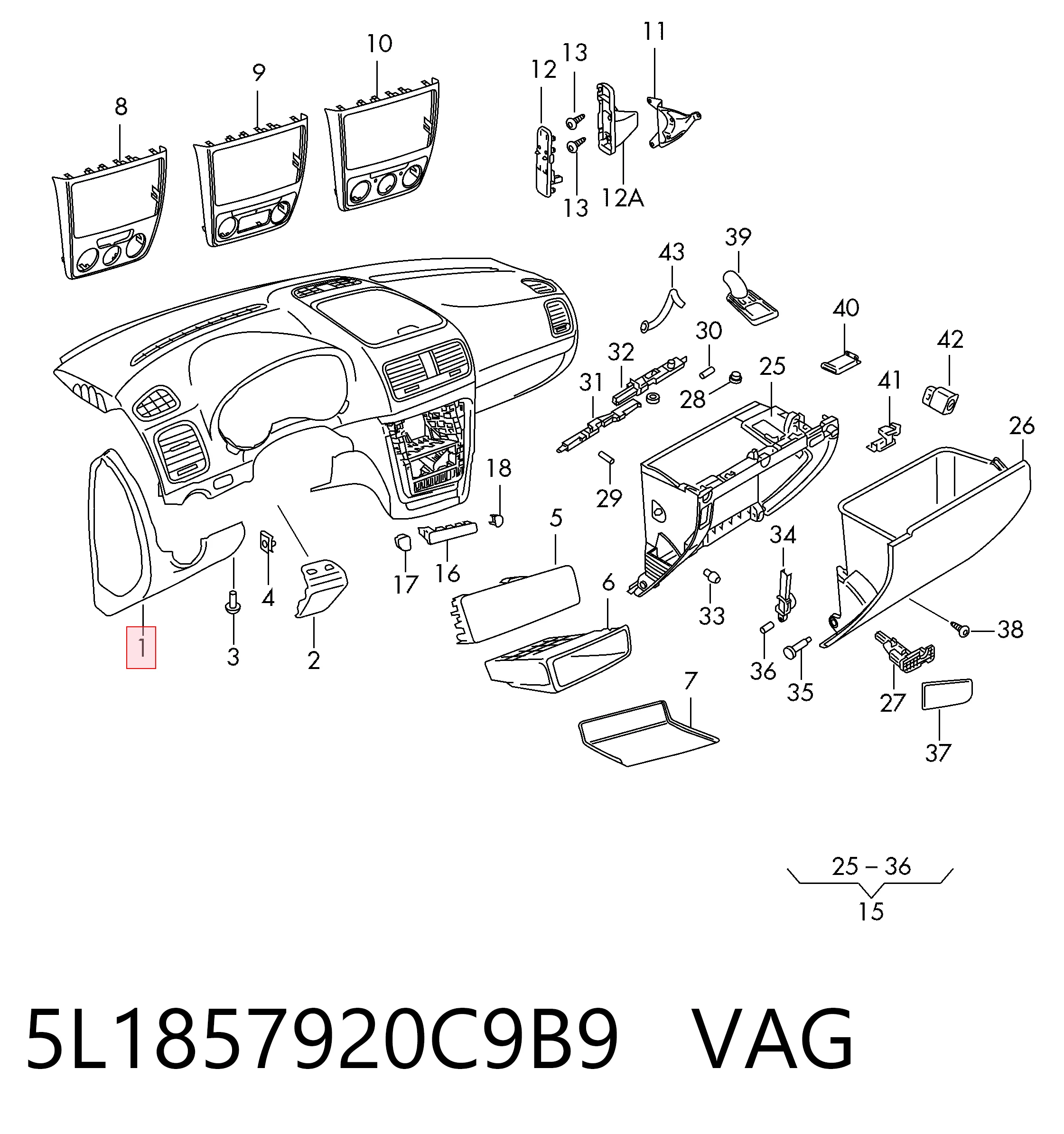 5L1857920C9B9 VAG